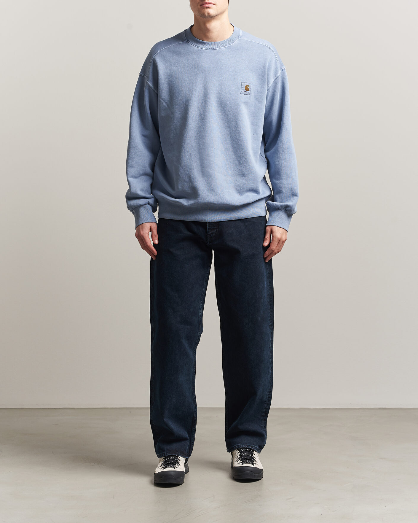 Homme | Pulls Et Tricots | Carhartt WIP | Nelson Sweatshirt Gentle Blue