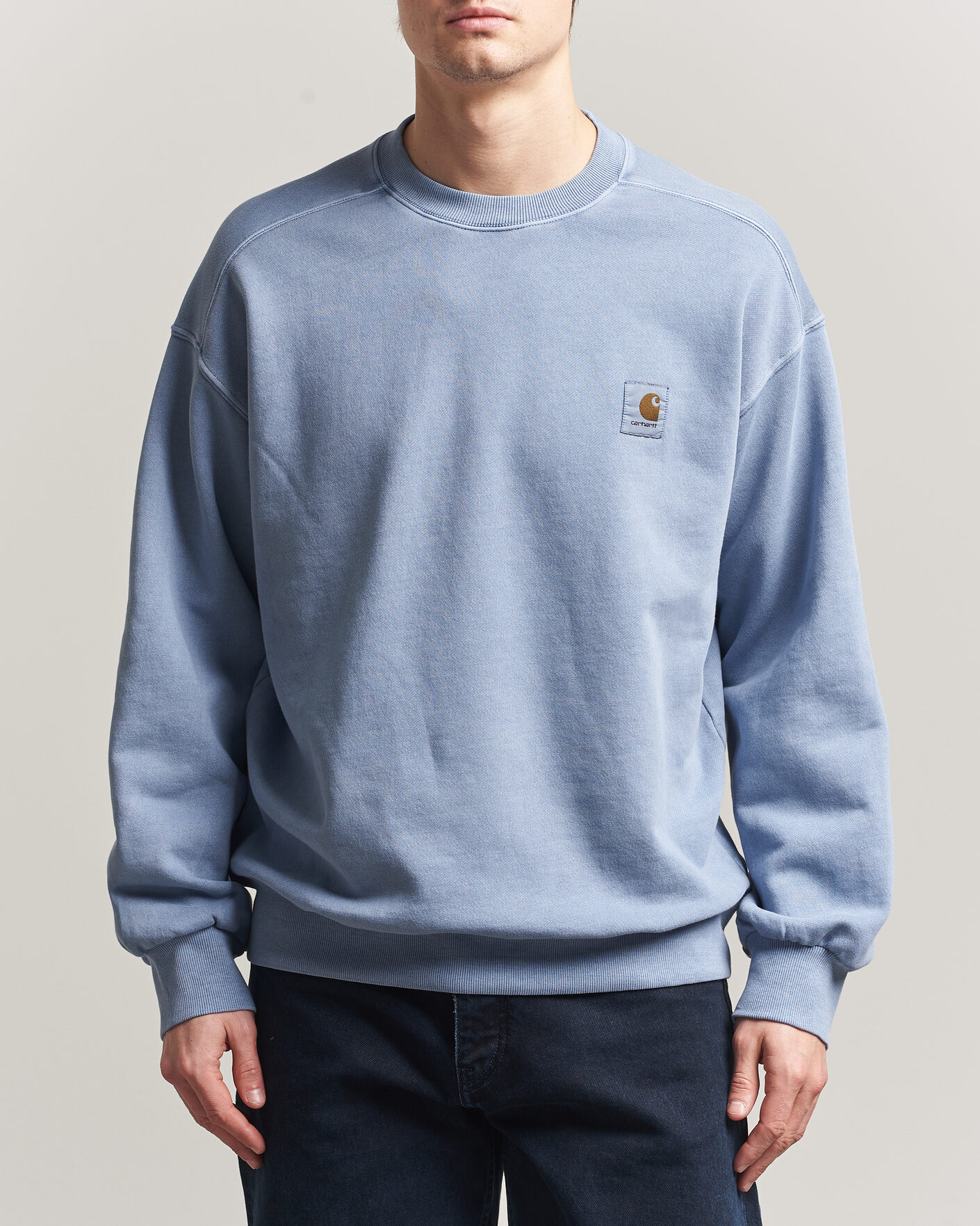 Homme | Pulls Et Tricots | Carhartt WIP | Nelson Sweatshirt Gentle Blue