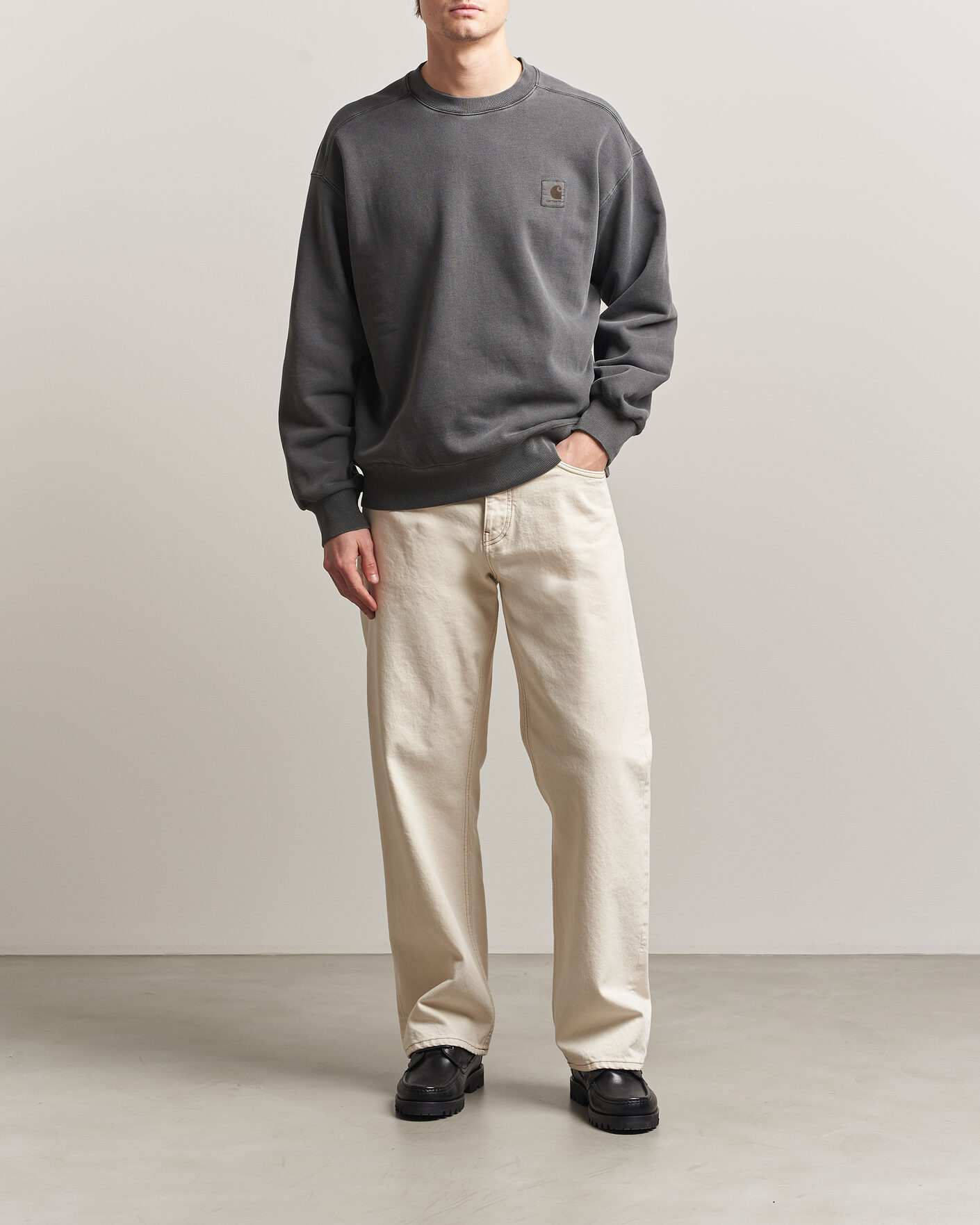 Homme | Pulls Et Tricots | Carhartt WIP | Nelson Sweatshirt Black