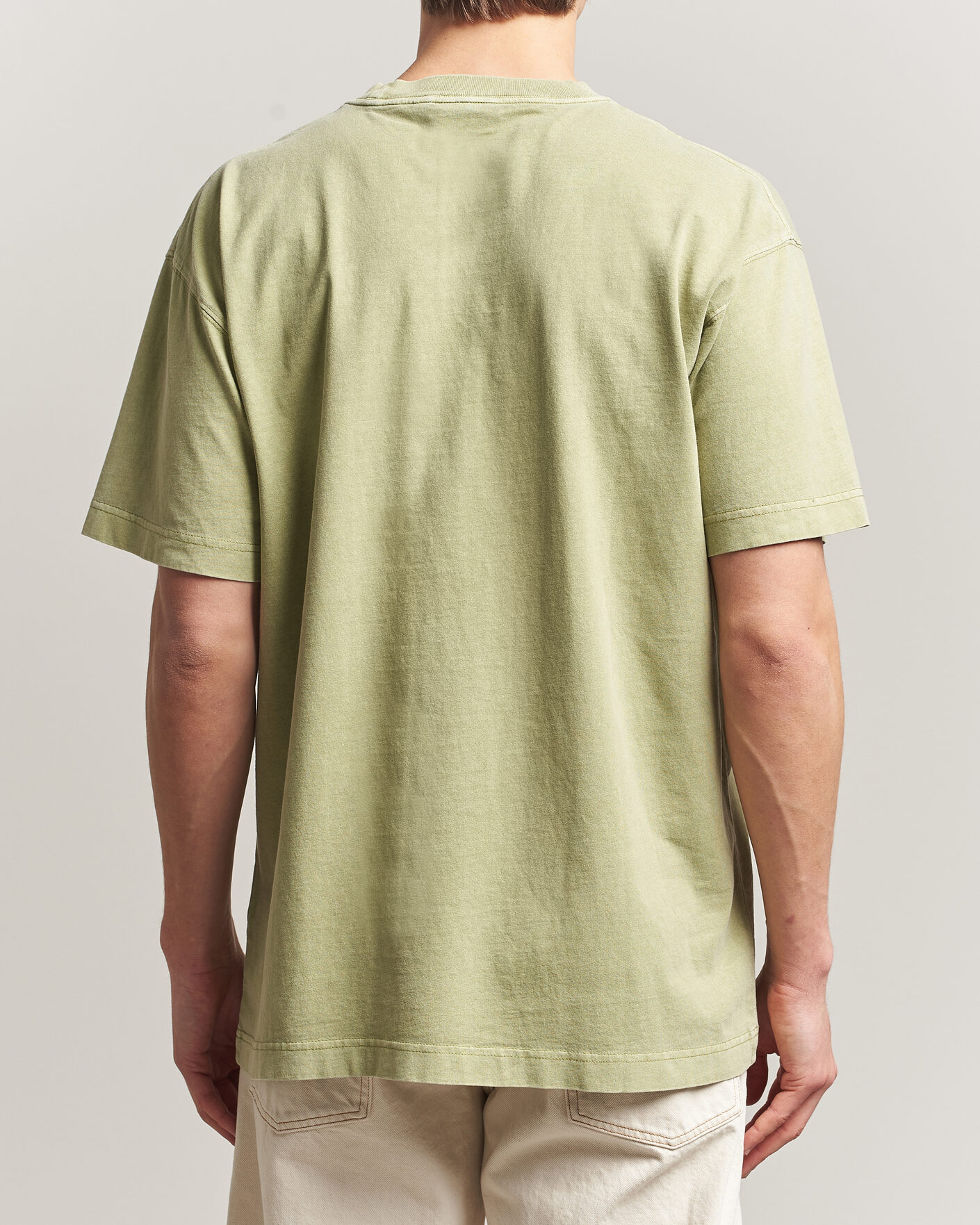 Homme | T-shirts | Carhartt WIP | Nelson Cotton T-Shirt Gentle Green