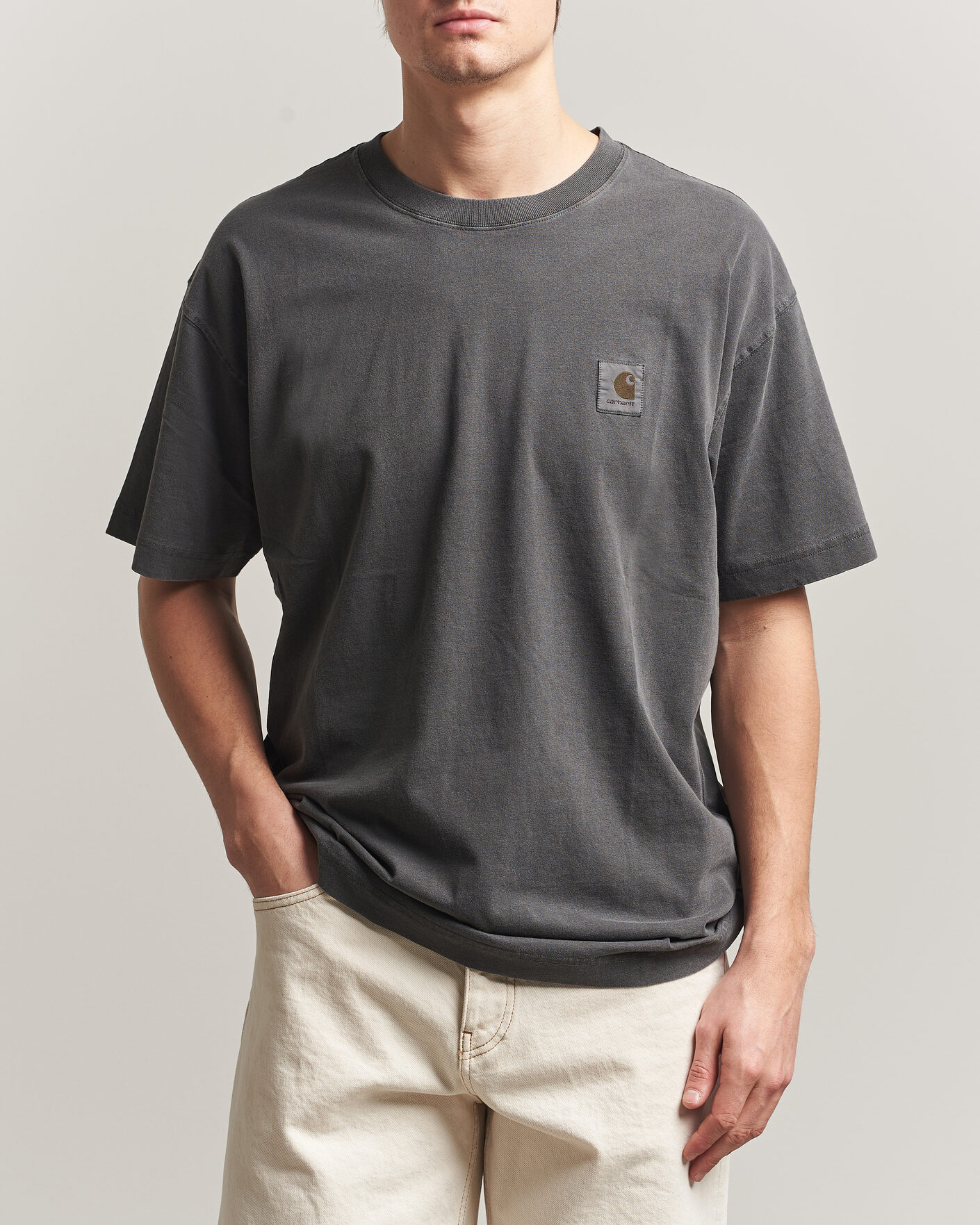 Homme | T-shirts | Carhartt WIP | Nelson Cotton T-Shirt Black