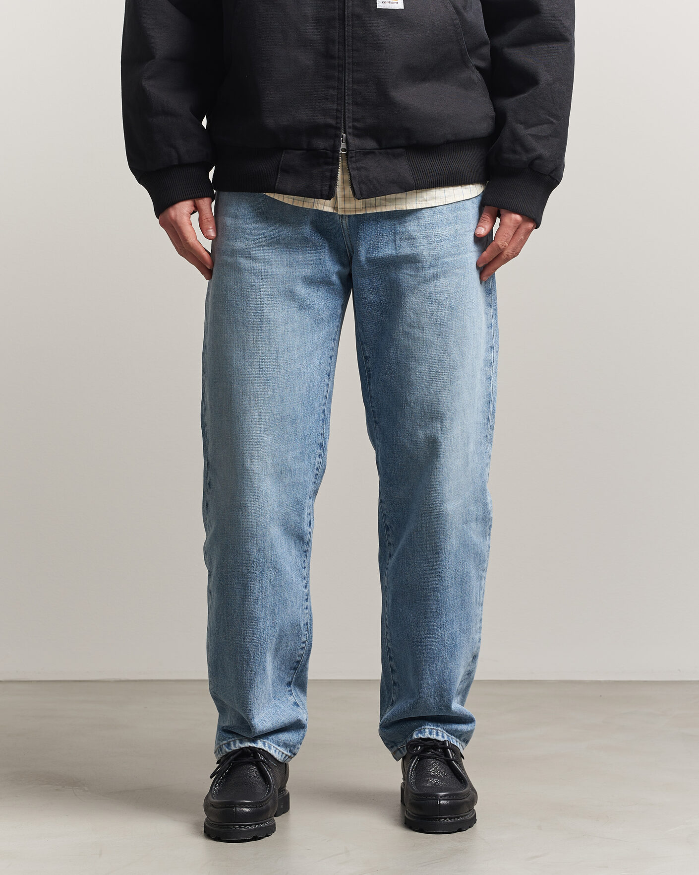 Homme | Jeans | Carhartt WIP | Aaron Pant Smith Denim Burst Washed