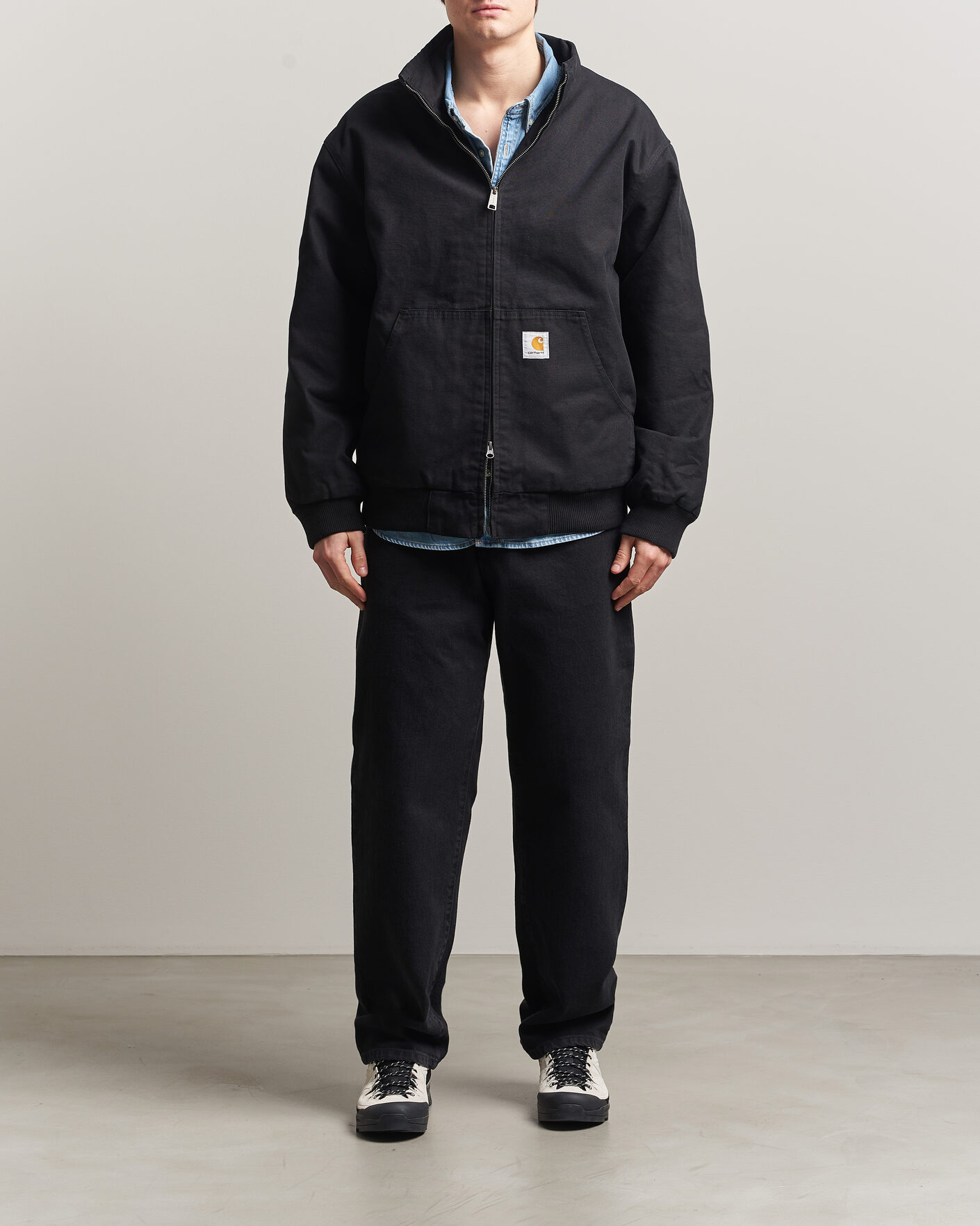 Homme | Jeans | Carhartt WIP | Aaron Pant Smith Denim Grey Stone Wash