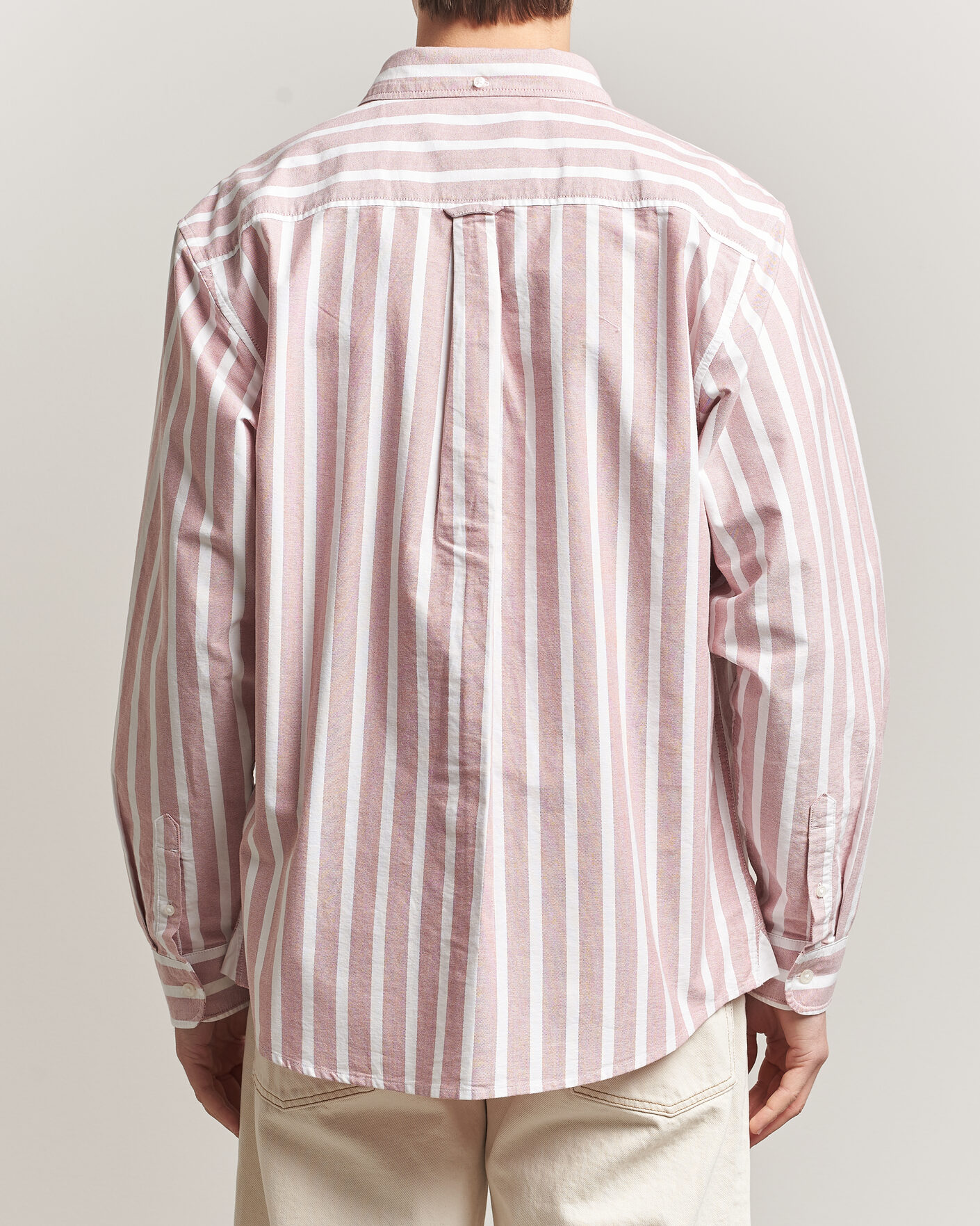 Homme | Chemises | Carhartt WIP | Deven Striped Oxford Shirt Oxide Red