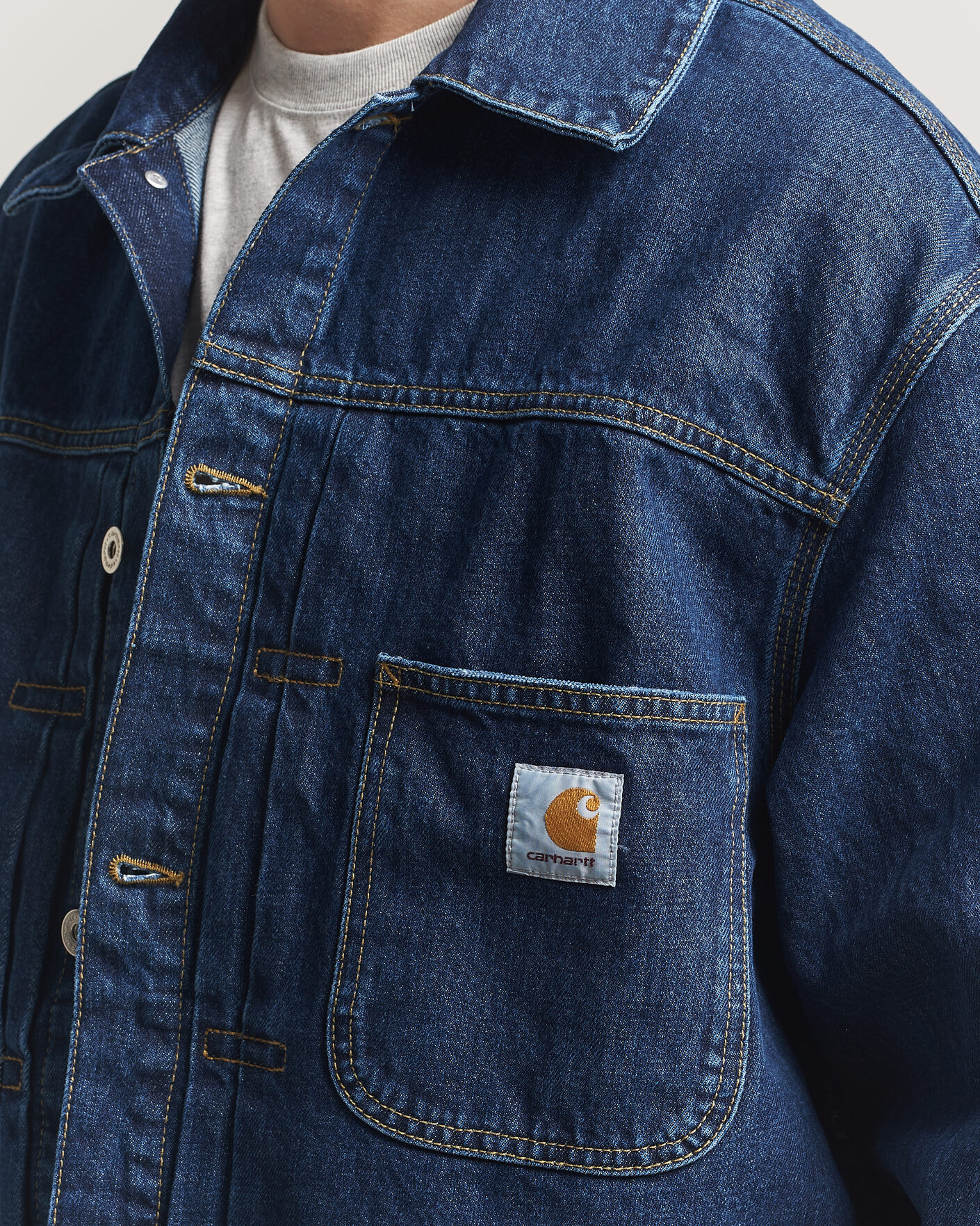 Homme | Manteaux Et Vestes | Carhartt WIP | Belmar Denim Jacket Blue Stone Wash