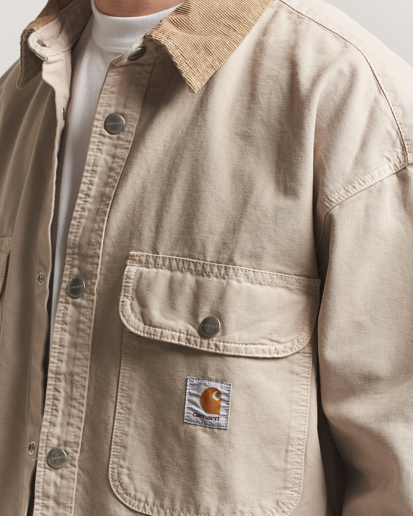 Homme | Manteaux Et Vestes | Carhartt WIP | Prescott Shirt Jacket Beige