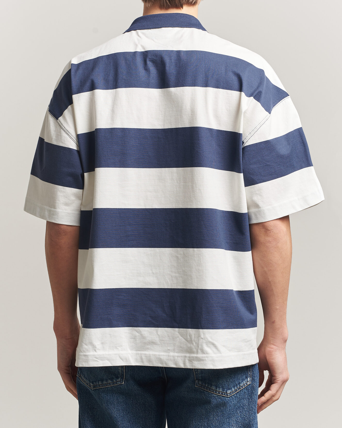 Homme | Polos | Carhartt WIP | Delrey Polo Blue Stripe