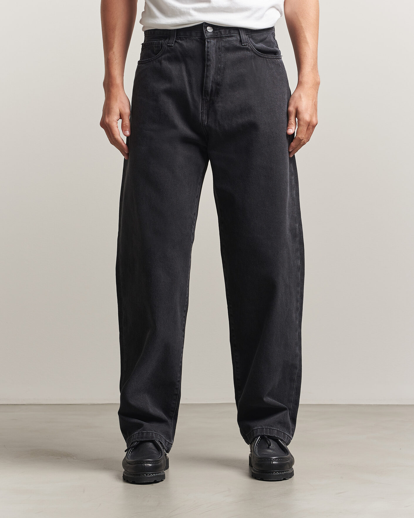 Homme | Jeans | Carhartt WIP | Landon Pant Robertson Denim Black Stone Washed
