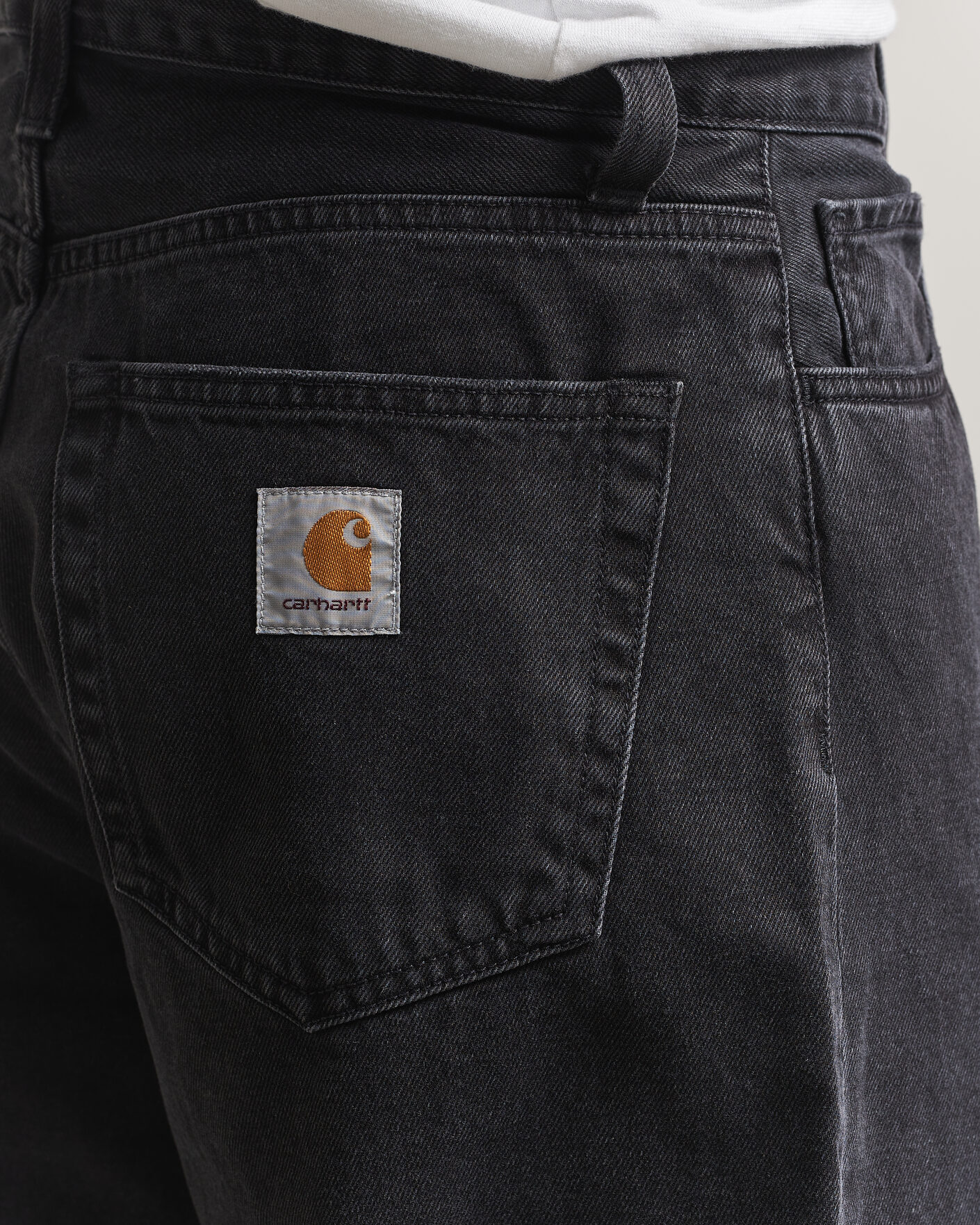 Homme | Pantalons | Carhartt WIP | Landon Pant Robertson Denim Black Stone Washed