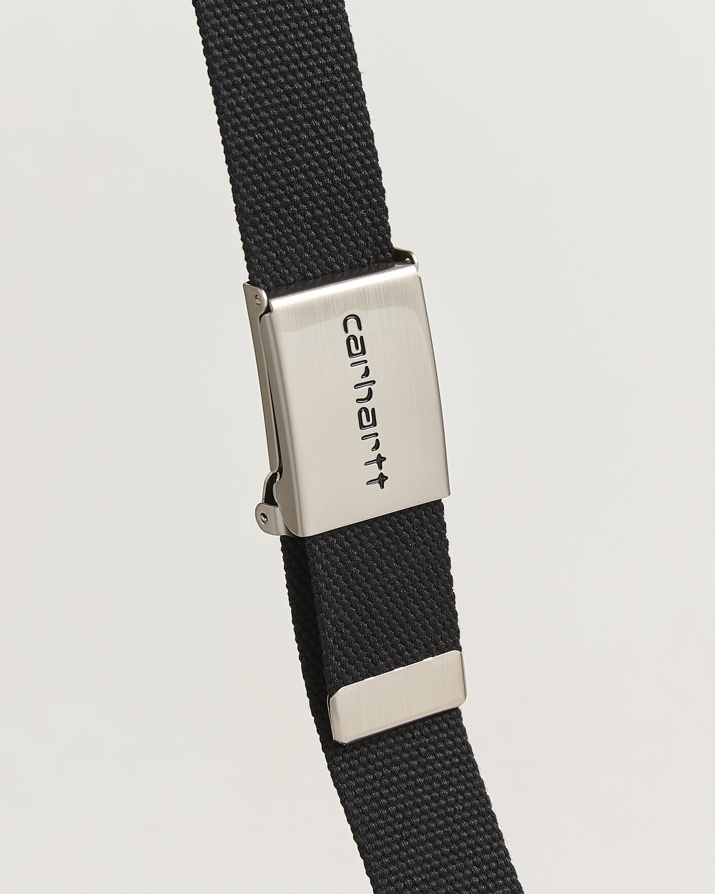 Homme | Ceintures | Carhartt WIP | Clip Belt Chrome Black