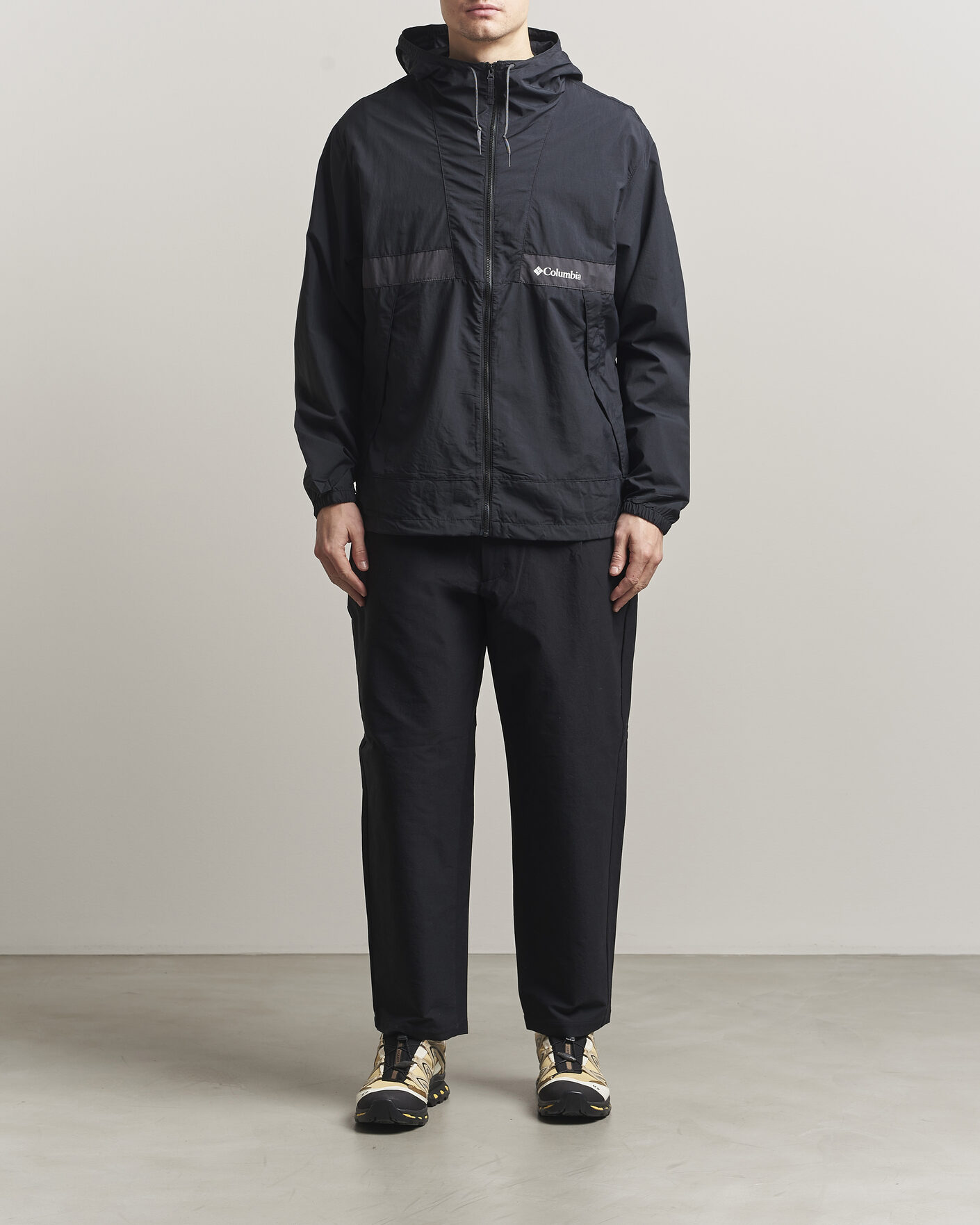 Homme | Manteaux Et Vestes | Columbia | Spire Valley Hooded Windbreaker Black
