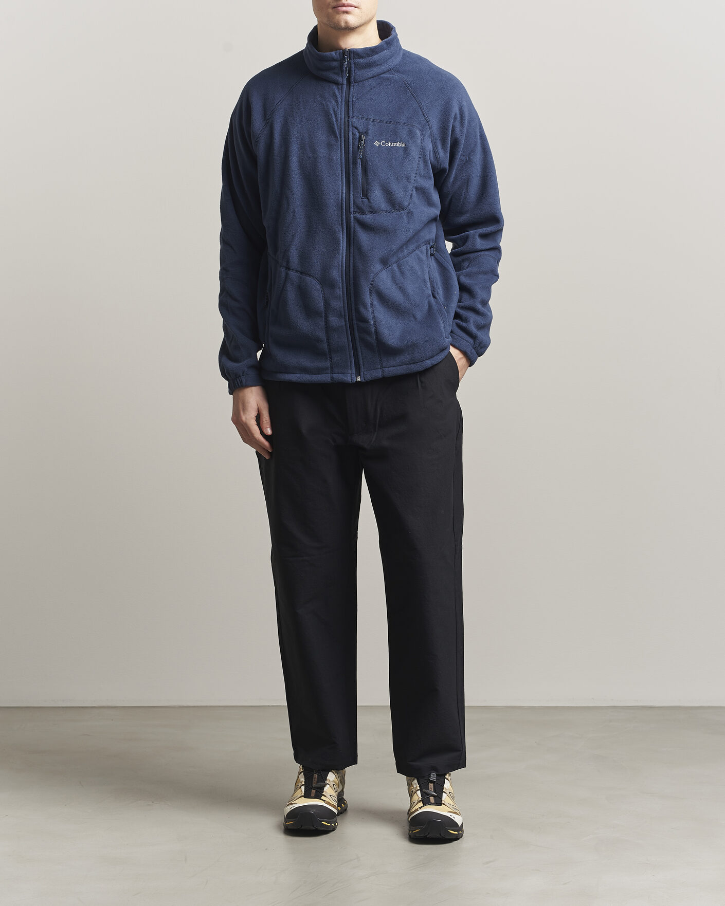 Homme | Pulls Et Tricots | Columbia | Fast Trek Full Zip Fleece Navy