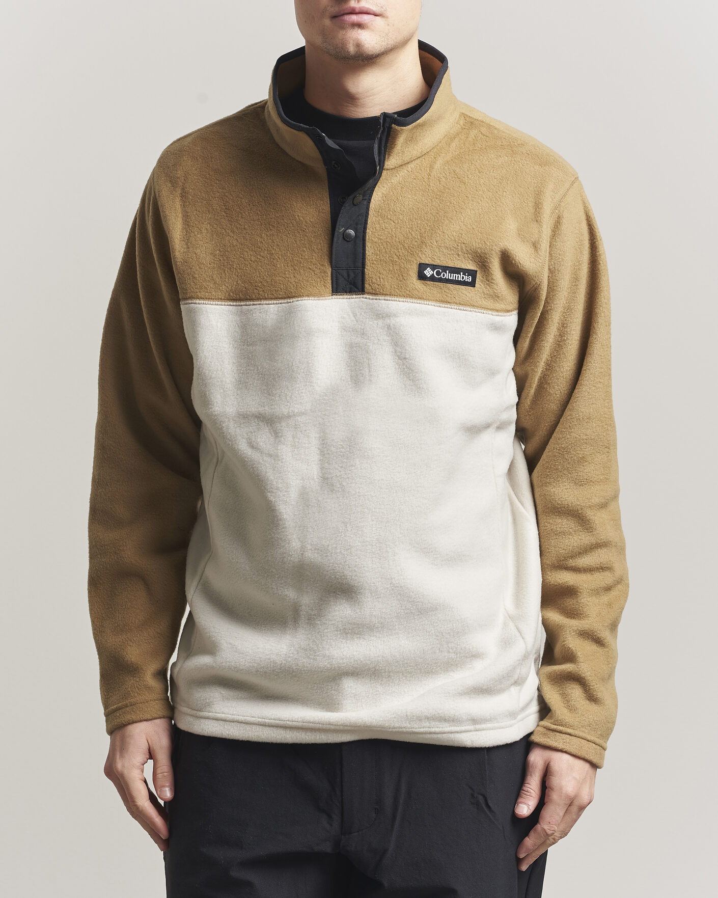 Homme | Pulls Et Tricots | Columbia | Steens Mountain Half Zip 2.0 Fleece Dark Stone/Delta