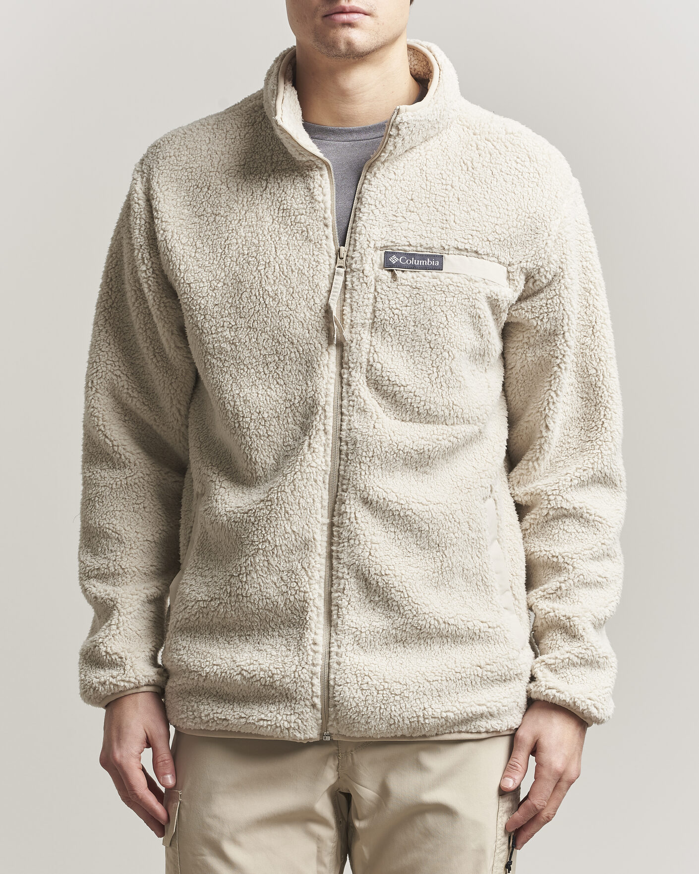 Homme | Pulls Et Tricots | Columbia | Rugged Ridge High Pile Full Zip Dark Stone