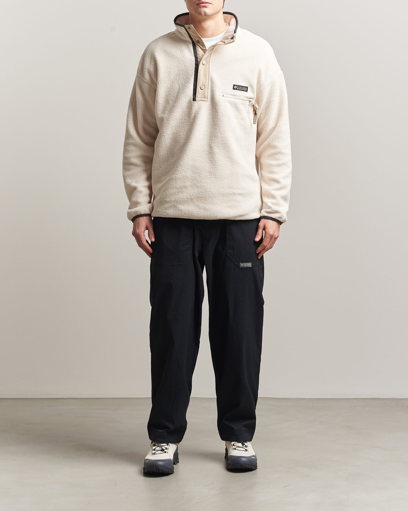 Homme | Pulls Et Tricots | Columbia | Helvetia II Half Snap Fleece Chalk
