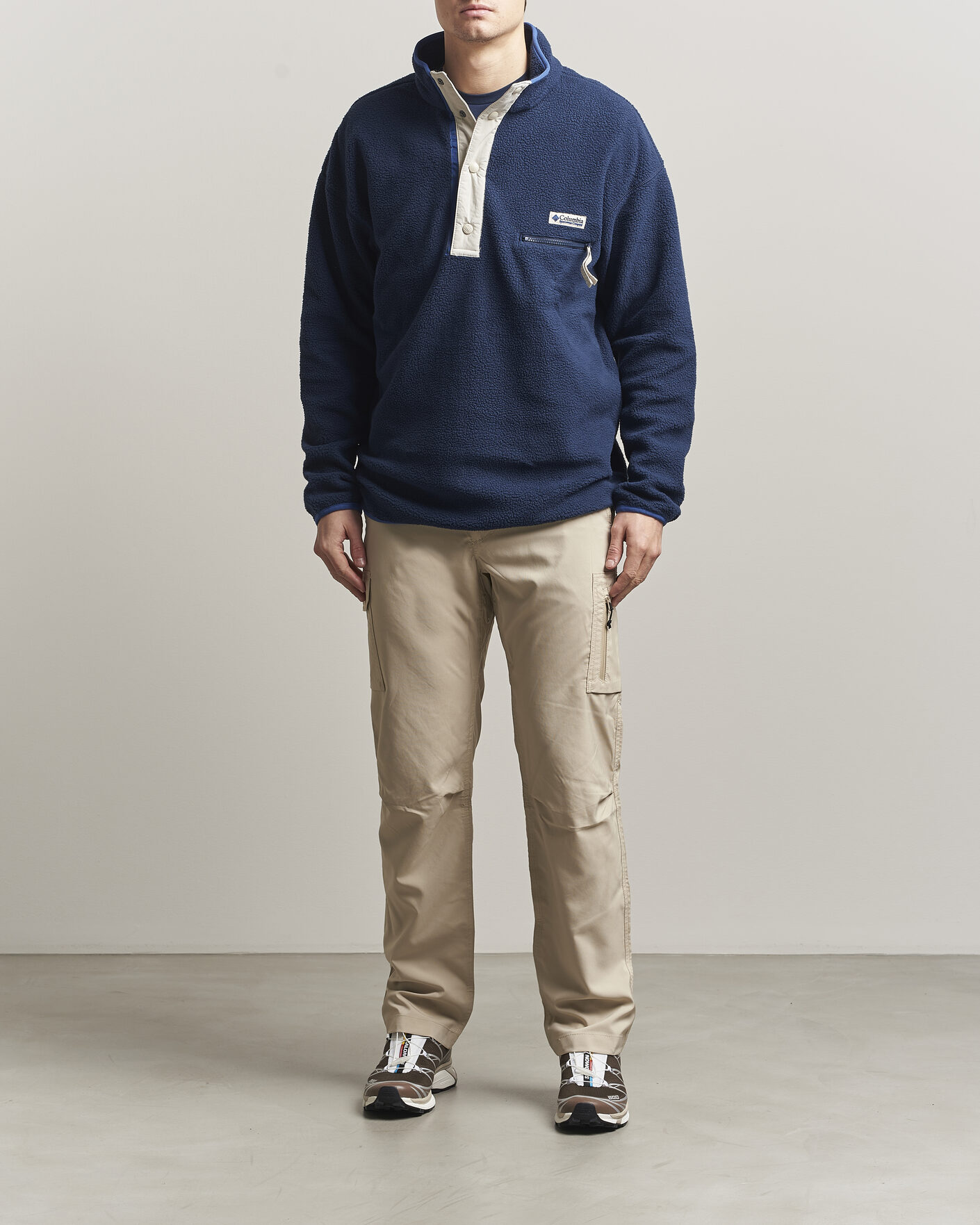Homme | Pulls Et Tricots | Columbia | Helvetia II Half Snap Fleece Navy