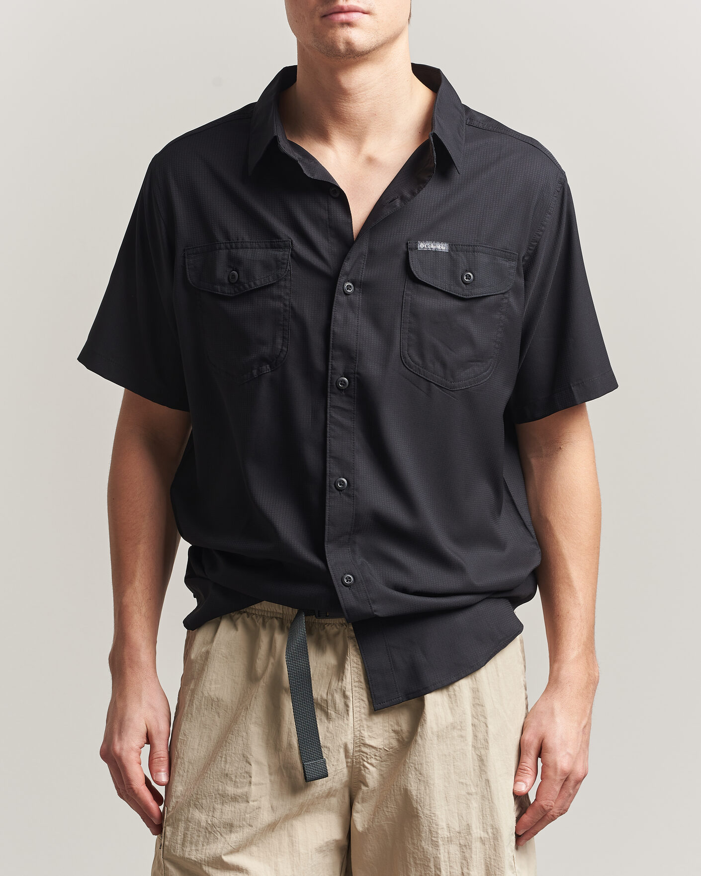Homme | Chemises | Columbia | Utilizer II Short Sleeve Ripstop Shirt Black