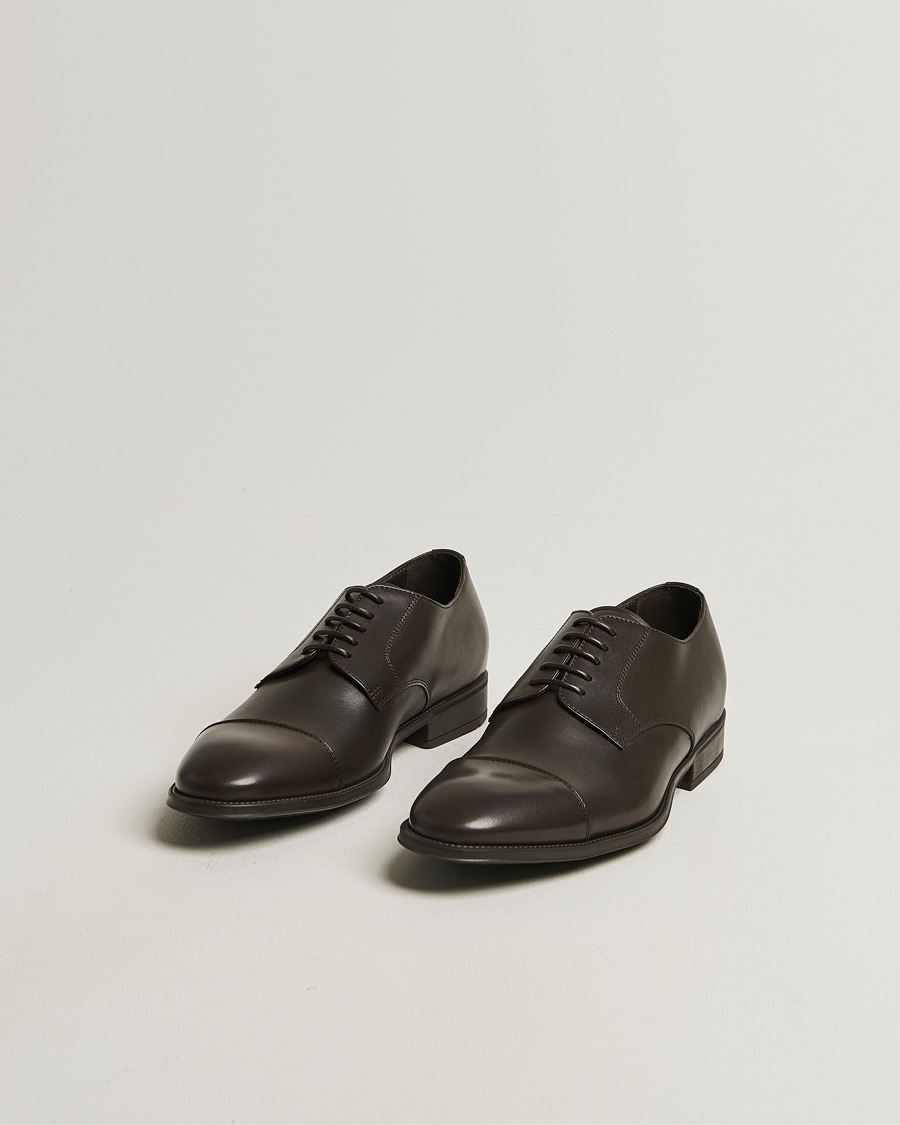 Homme | Derbies | Canali | Rubber Sole Derby Brown Calf