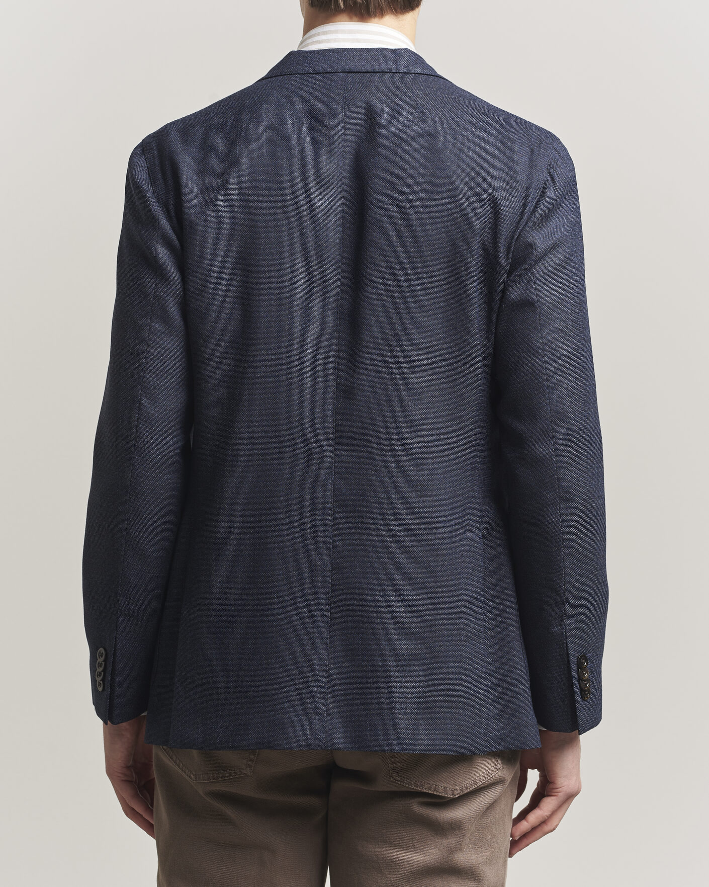 Homme | Blazers | Boglioli | K Jacket Wool Hopsack Blazer Dark Blue