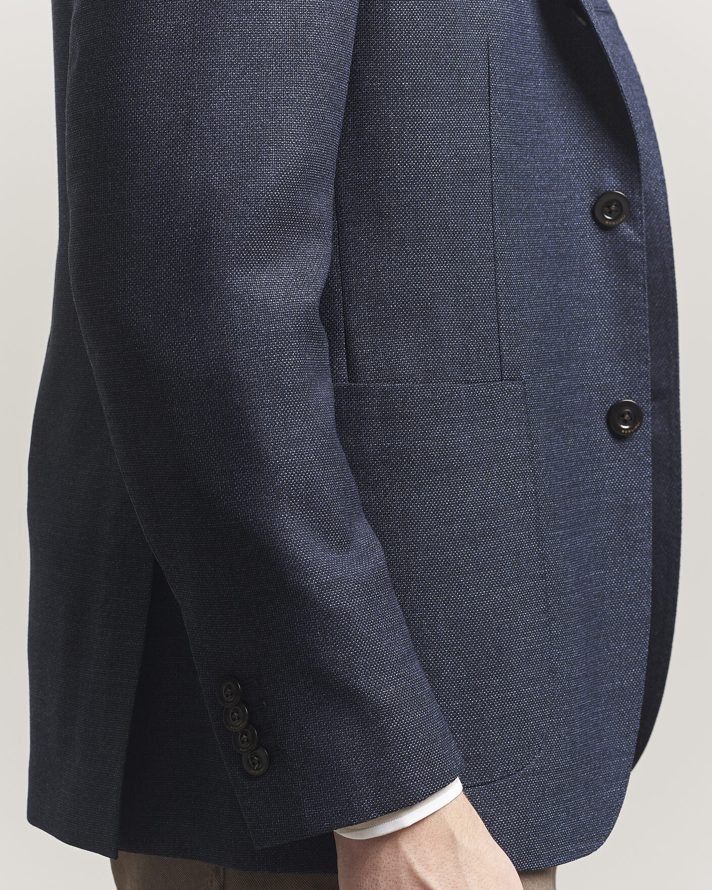 Homme | Blazers | Boglioli | K Jacket Wool Hopsack Blazer Dark Blue