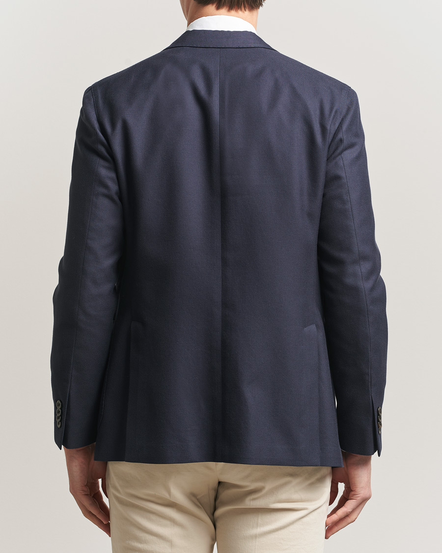Homme | Blazers | Boglioli | K Jacket Loro Piana Cotton/Cashmere Blazer Navy