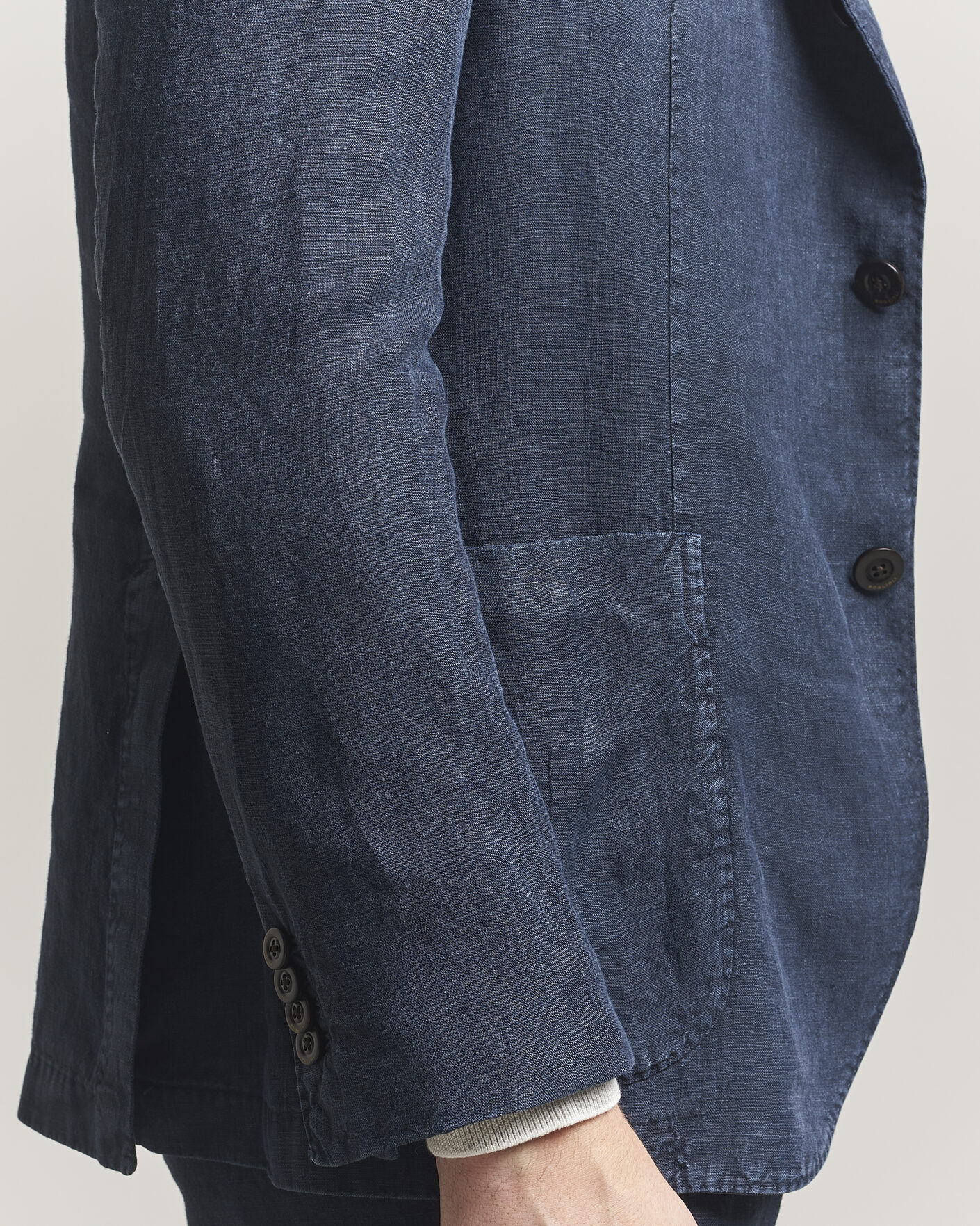 Homme | Costumes | Boglioli | K Jacket Linen Suit Navy