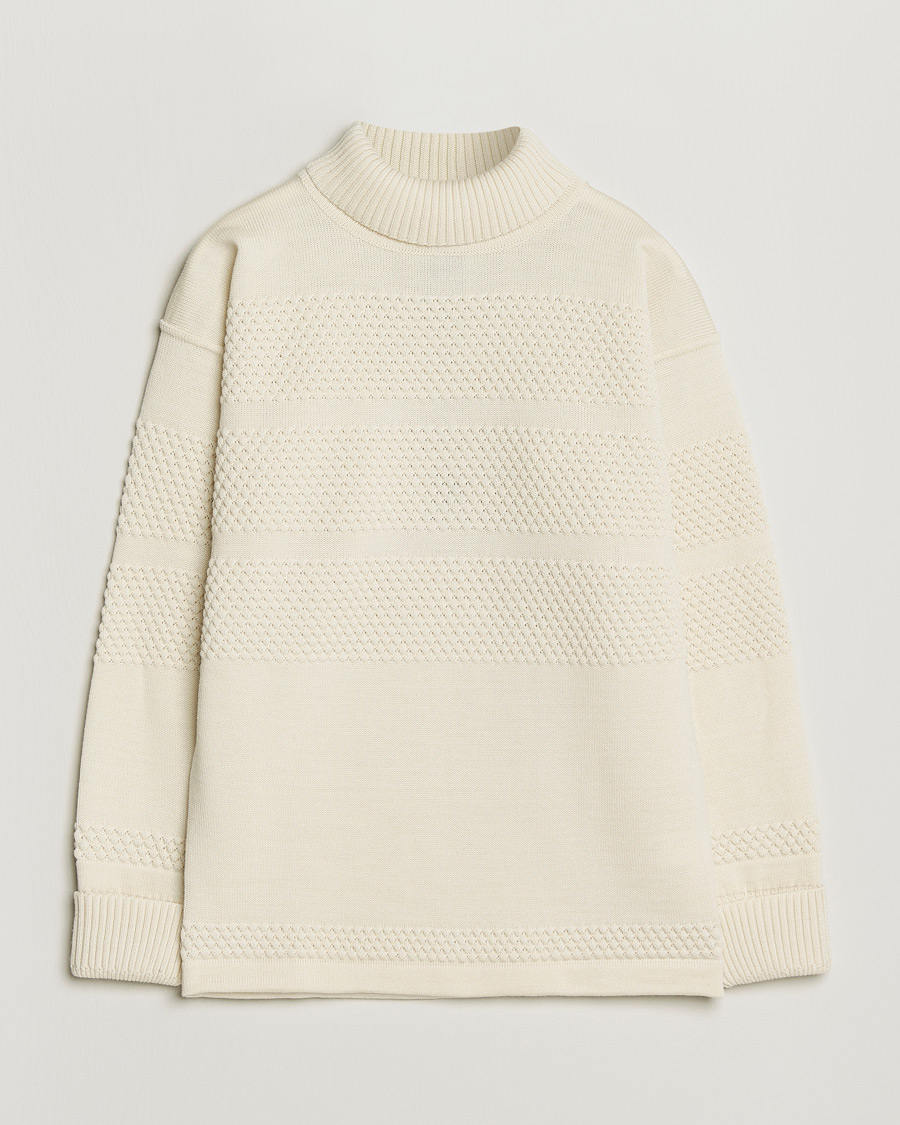 Homme | Pulls Et Tricots | S.N.S. Herning | Fisherman Sweater Natural White