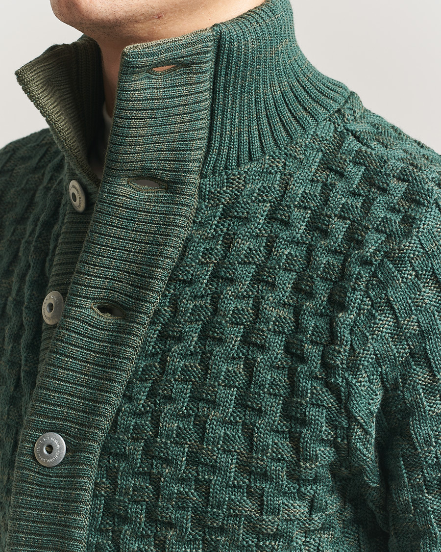 Homme | Pulls Et Tricots | S.N.S. Herning | Stark Cardigan Machine Green