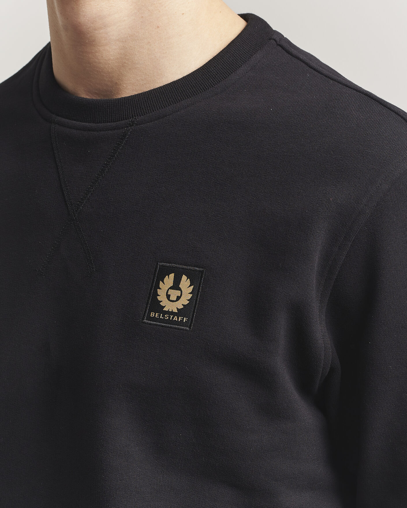 Homme | Pulls Et Tricots | Belstaff | Signature Crew Neck Sweatshirt Black