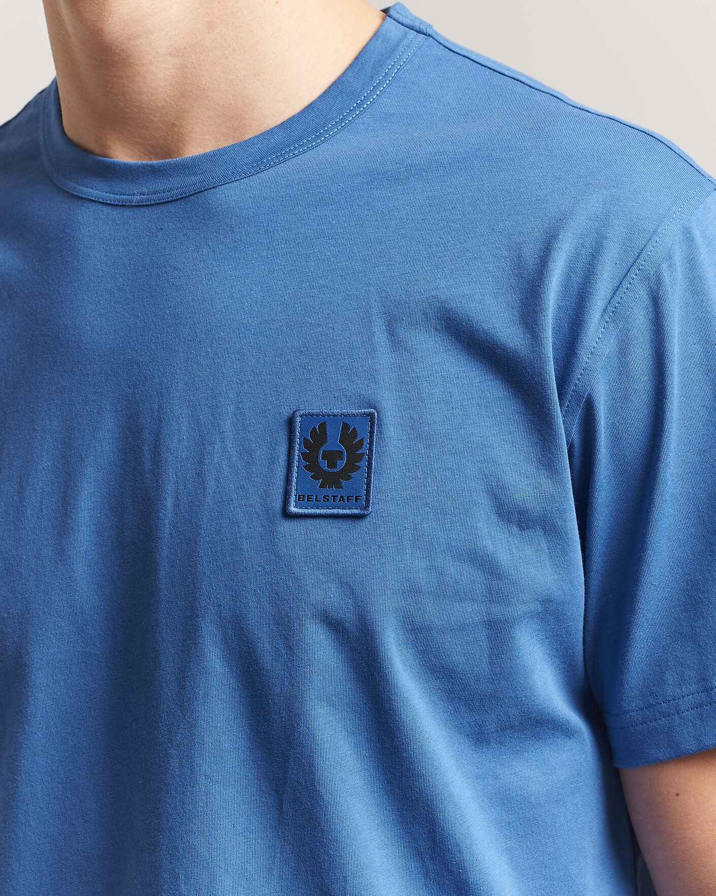 Homme | T-shirts | Belstaff | Signature Crew Neck T-Shirt Marine Blue