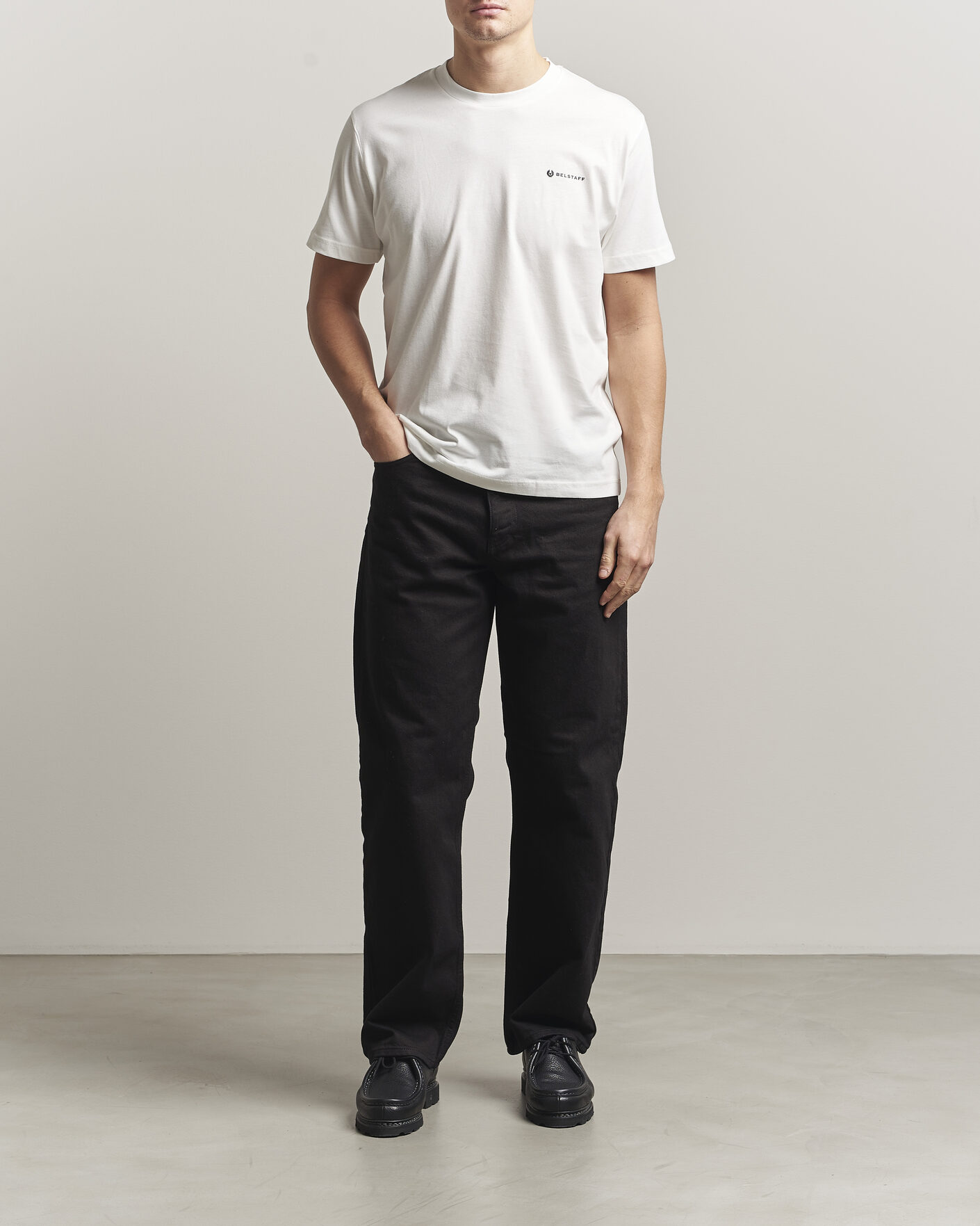 Homme | T-shirts | Belstaff | 3-Pack Squad Crew Neck T-Shirt Black/Dark Ink/White