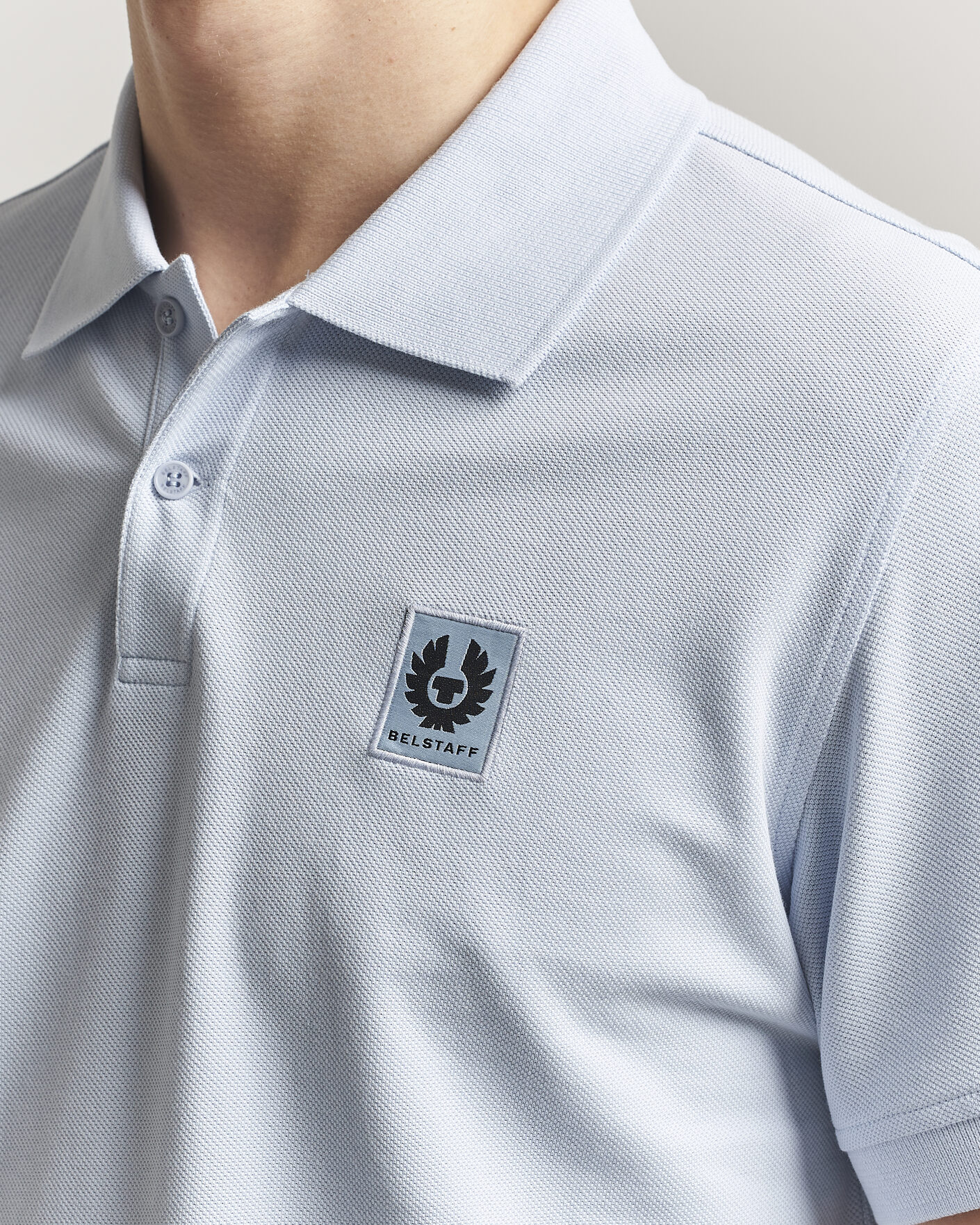 Homme | Polos | Belstaff | Signature Polo Sky Blue
