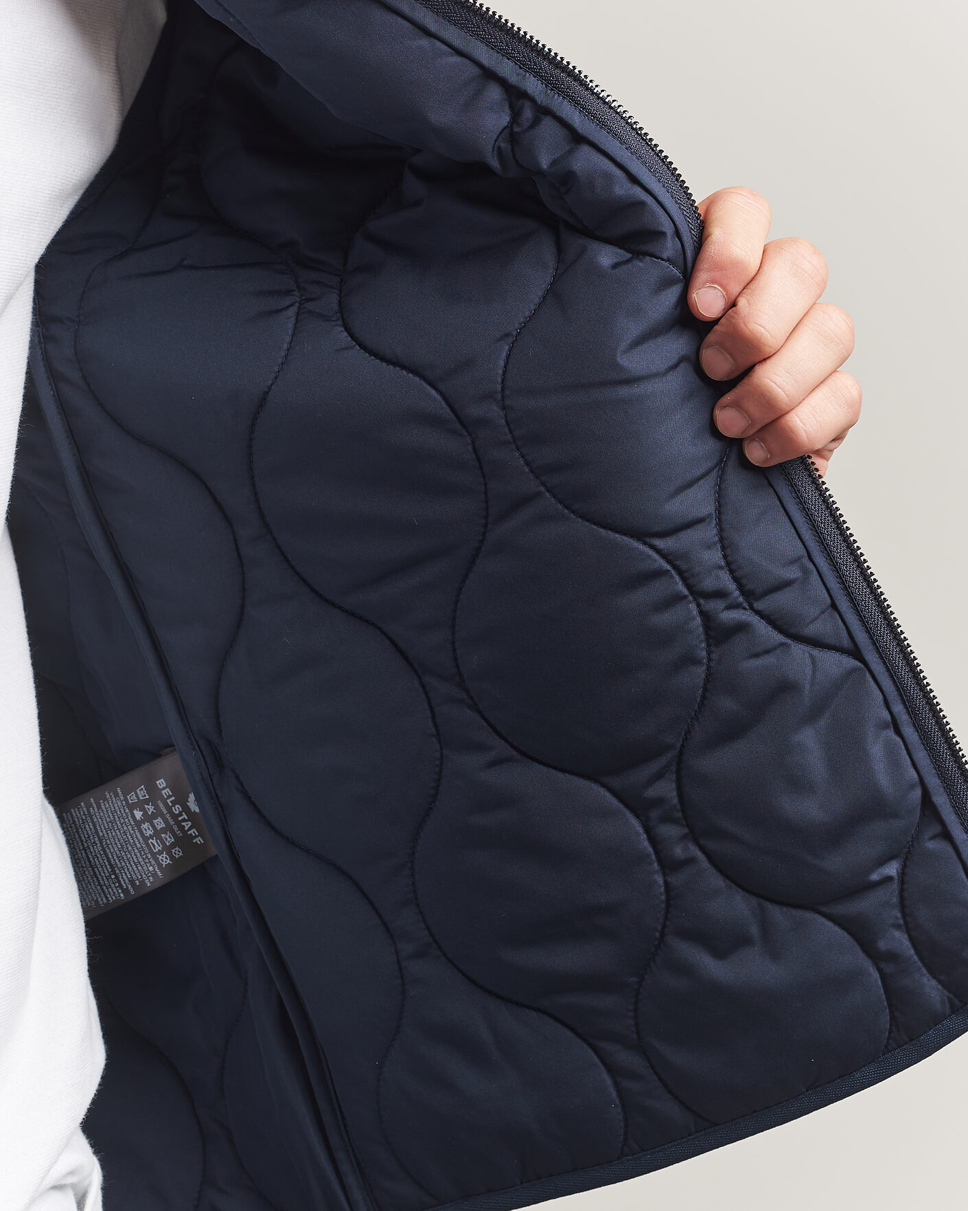 Homme | Gilets | Belstaff | Base Gilet Dark Ink