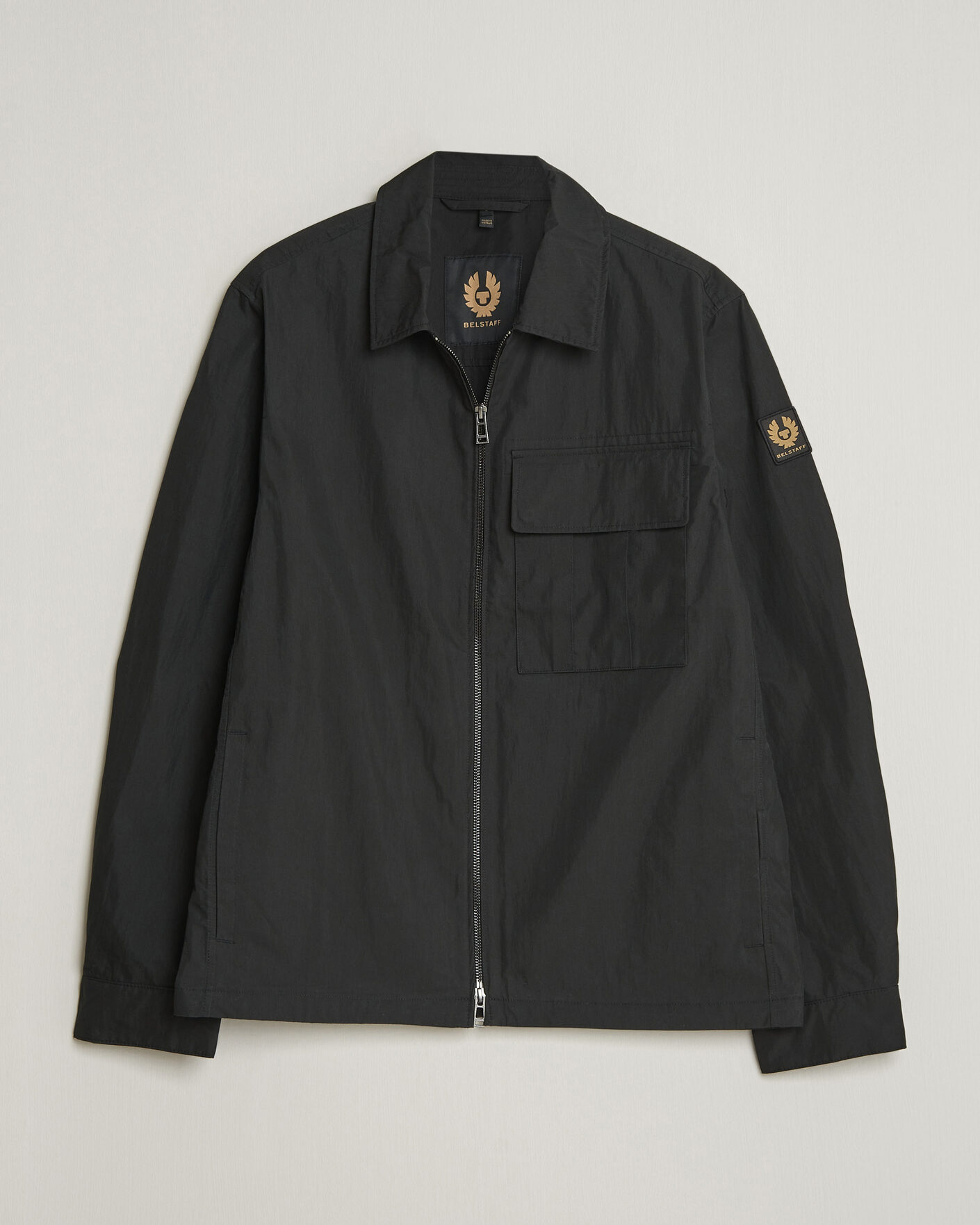 Homme | Chemises | Belstaff | Cargo Overshirt Black