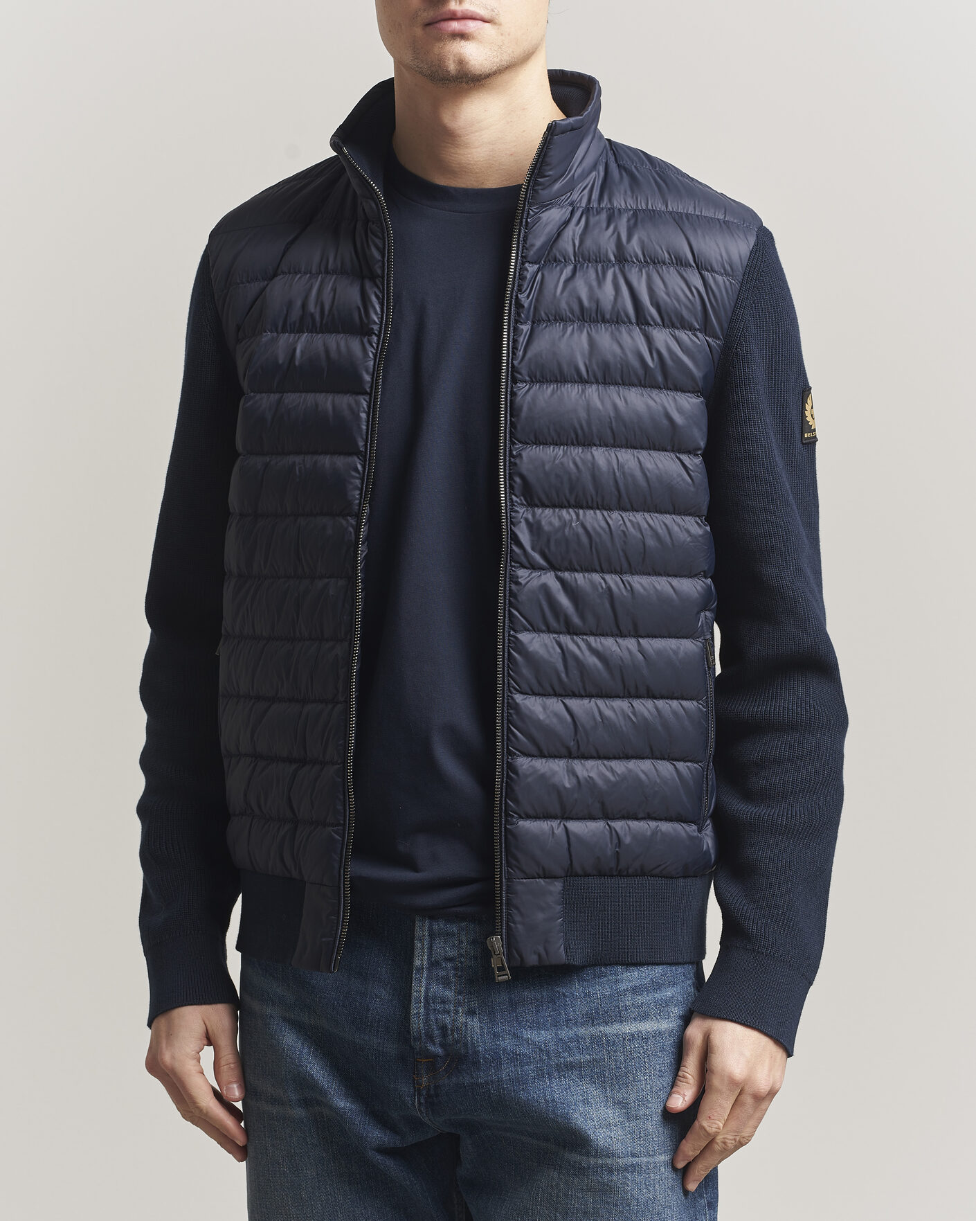 Homme | Manteaux Et Vestes | Belstaff | Control Hybrid Jacket Dark Ink