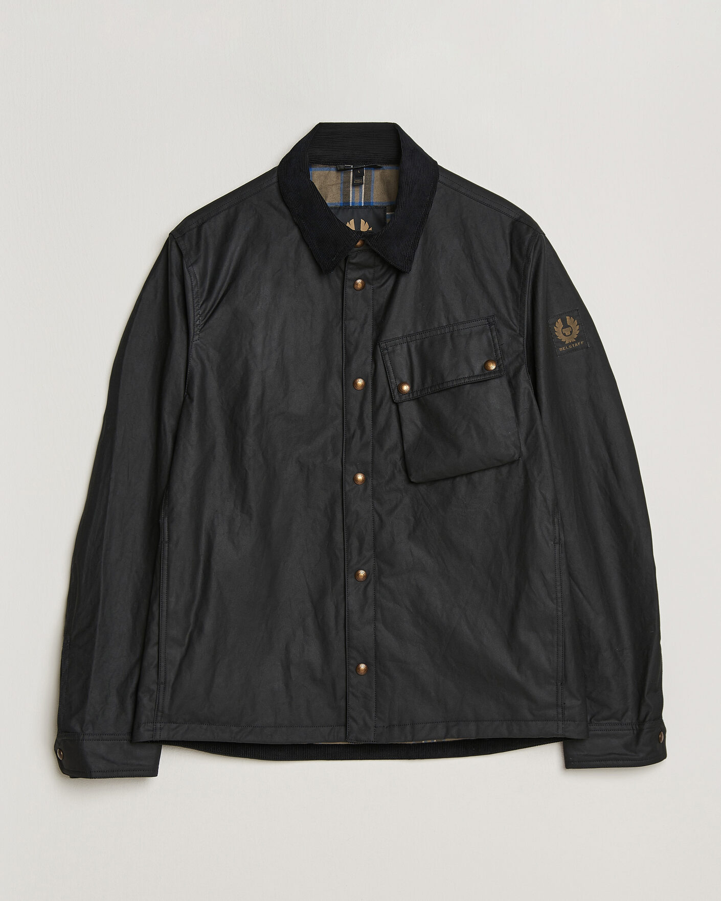 Homme | Manteaux Et Vestes | Belstaff | Ground Wax Jacket Black