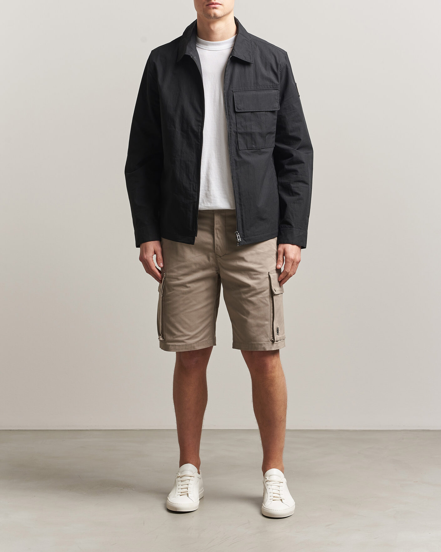 Homme | Shorts | Belstaff | Route Cargo Shorts Dark Sand