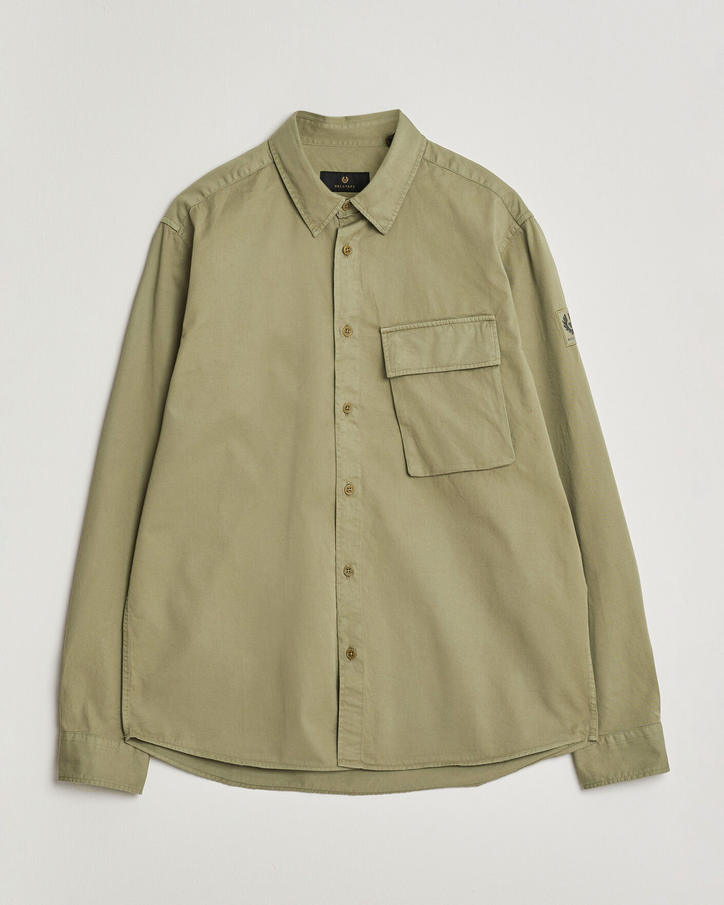 Homme | Chemises | Belstaff | Scale Pocket Shirt Fatigue Green
