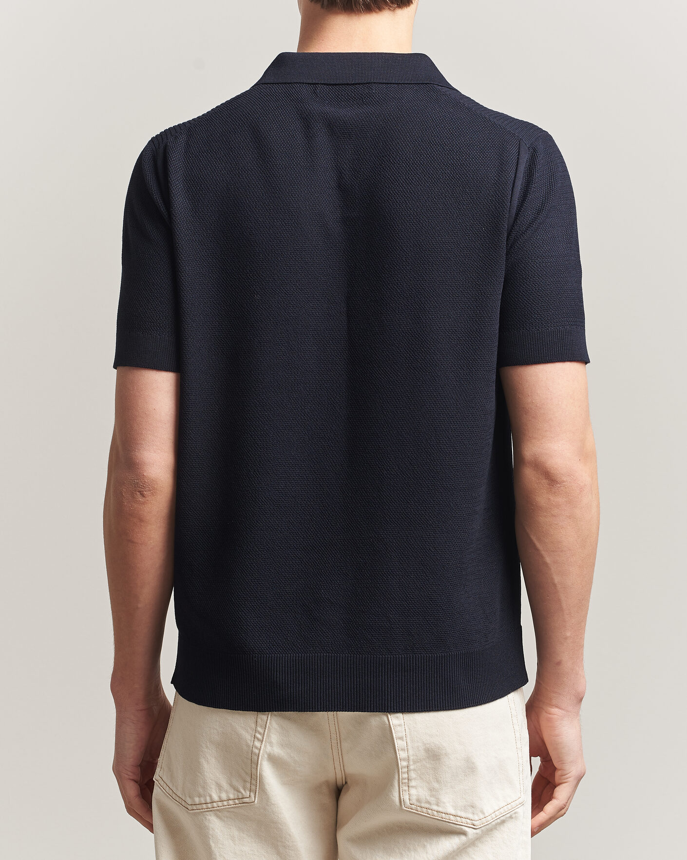 Homme | Polos | Belstaff | Coast Knitted Polo Dark Ink