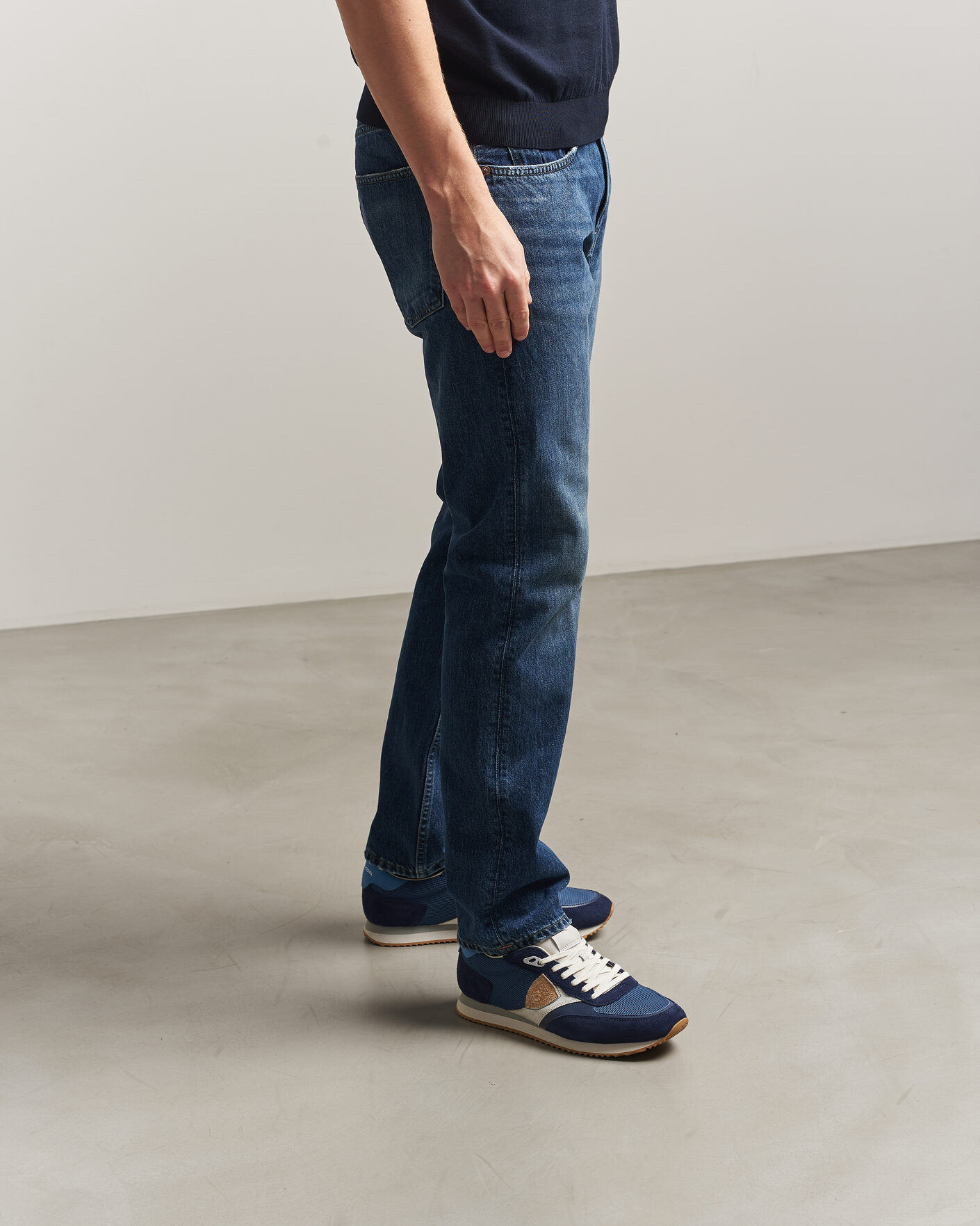 Homme | Baskets | Philippe Model | BLVille Low Running Sneaker Blue