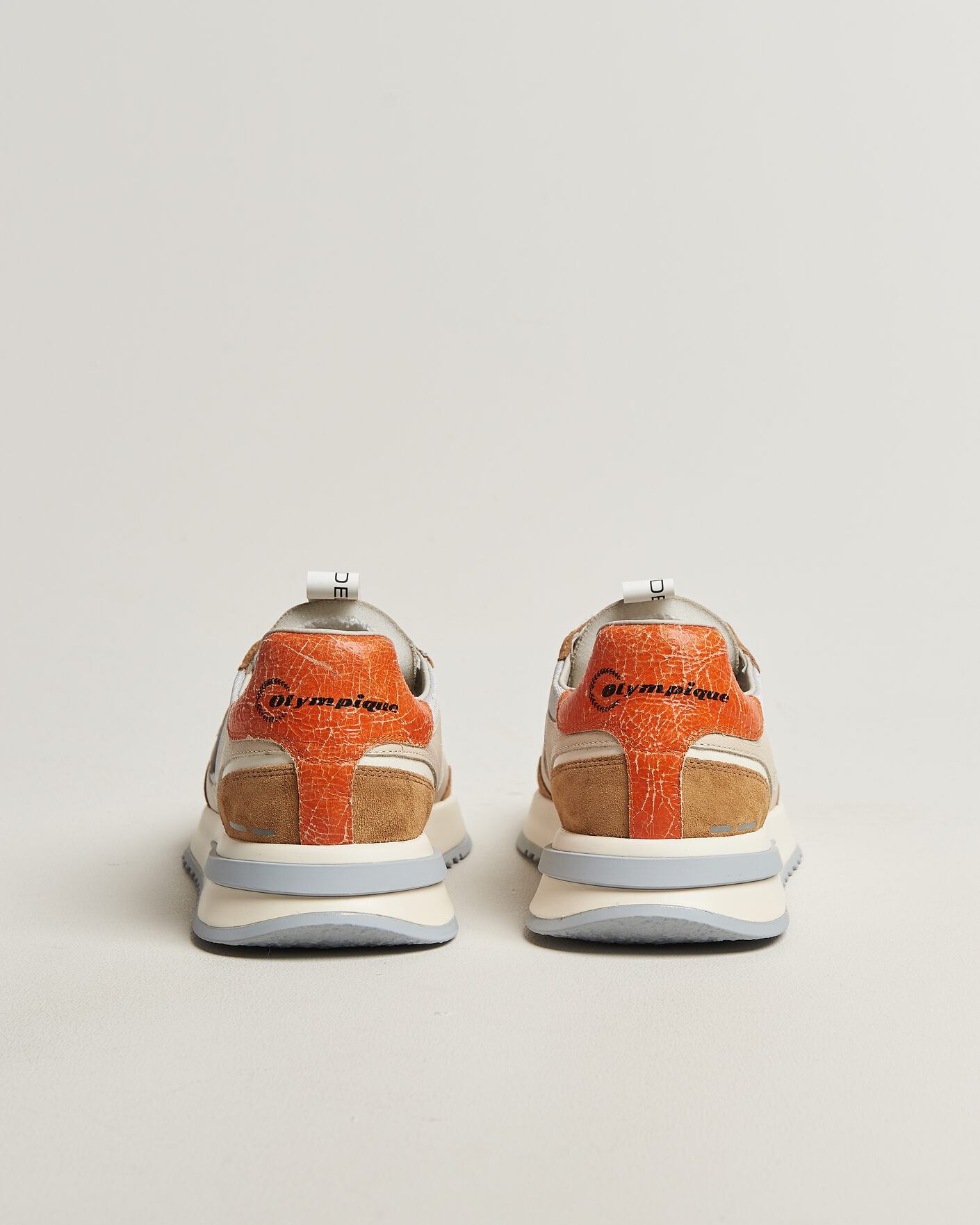 Homme | Baskets | Philippe Model | Olympique Running Sneaker Grey/Brown