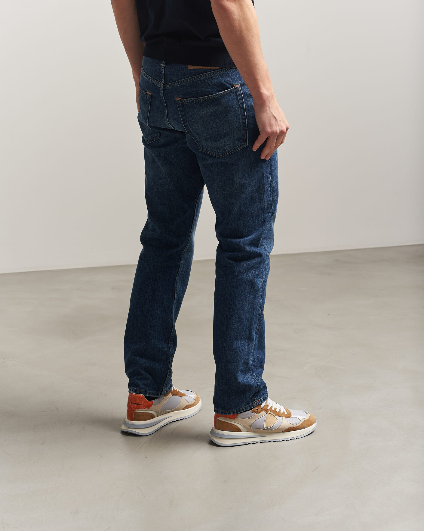 Homme | Baskets | Philippe Model | Olympique Running Sneaker Grey/Brown