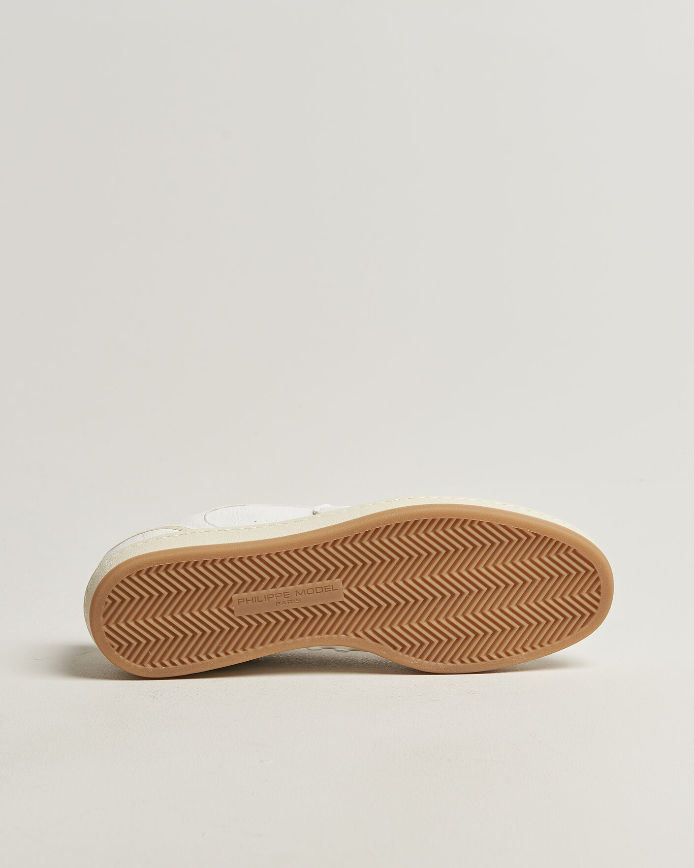 Homme | Baskets | Philippe Model | Pgal Low Leather Sneaker White