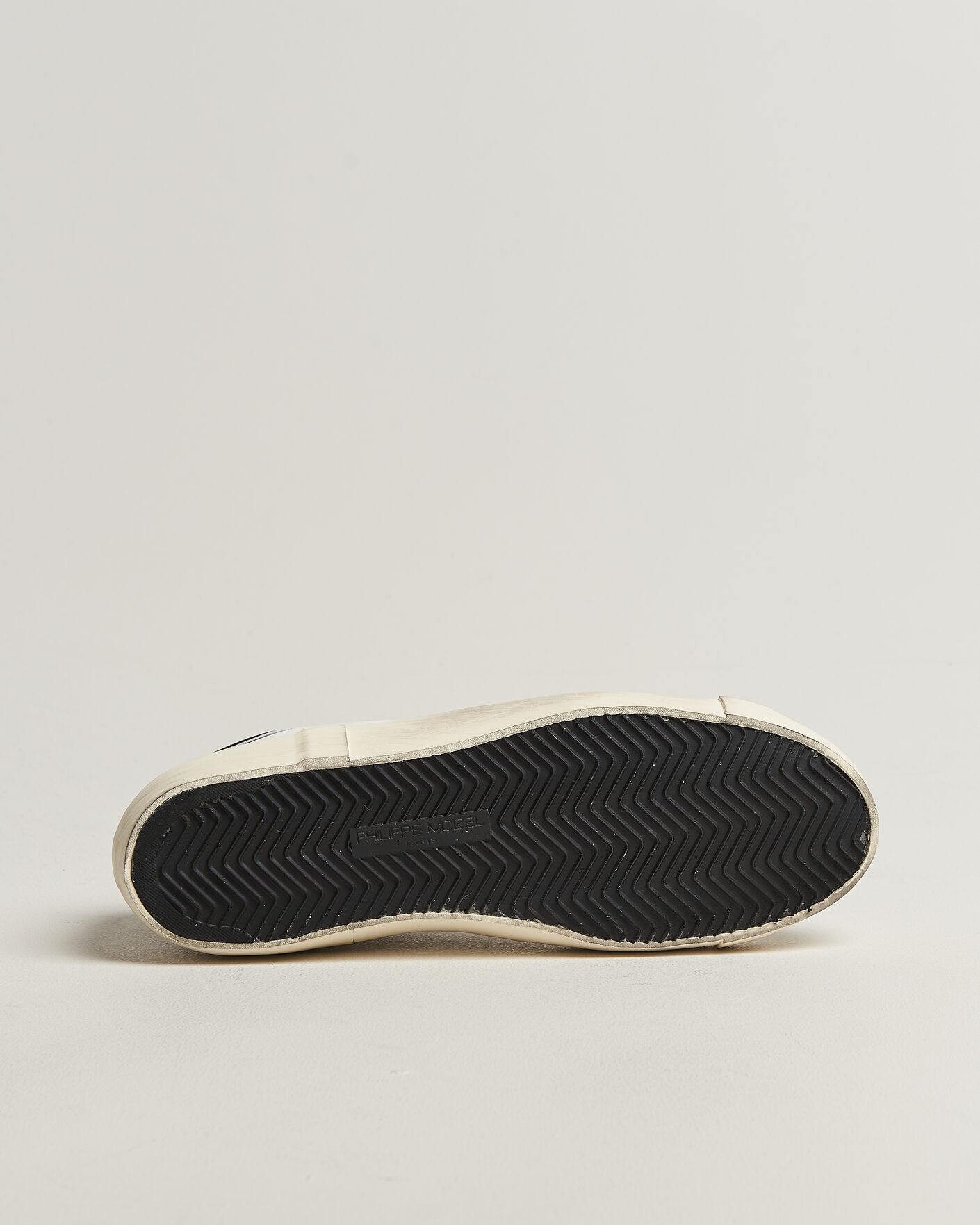 Homme | Baskets | Philippe Model | PRSX Low Top Canvas Mix Sneaker White/Black