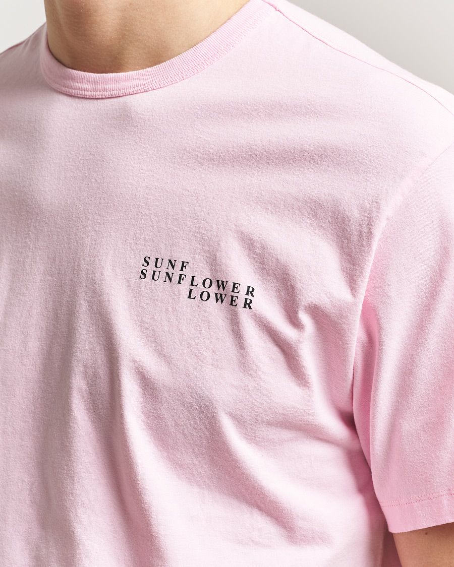 Homme | T-shirts | Sunflower | Logo T-Shirt Pink
