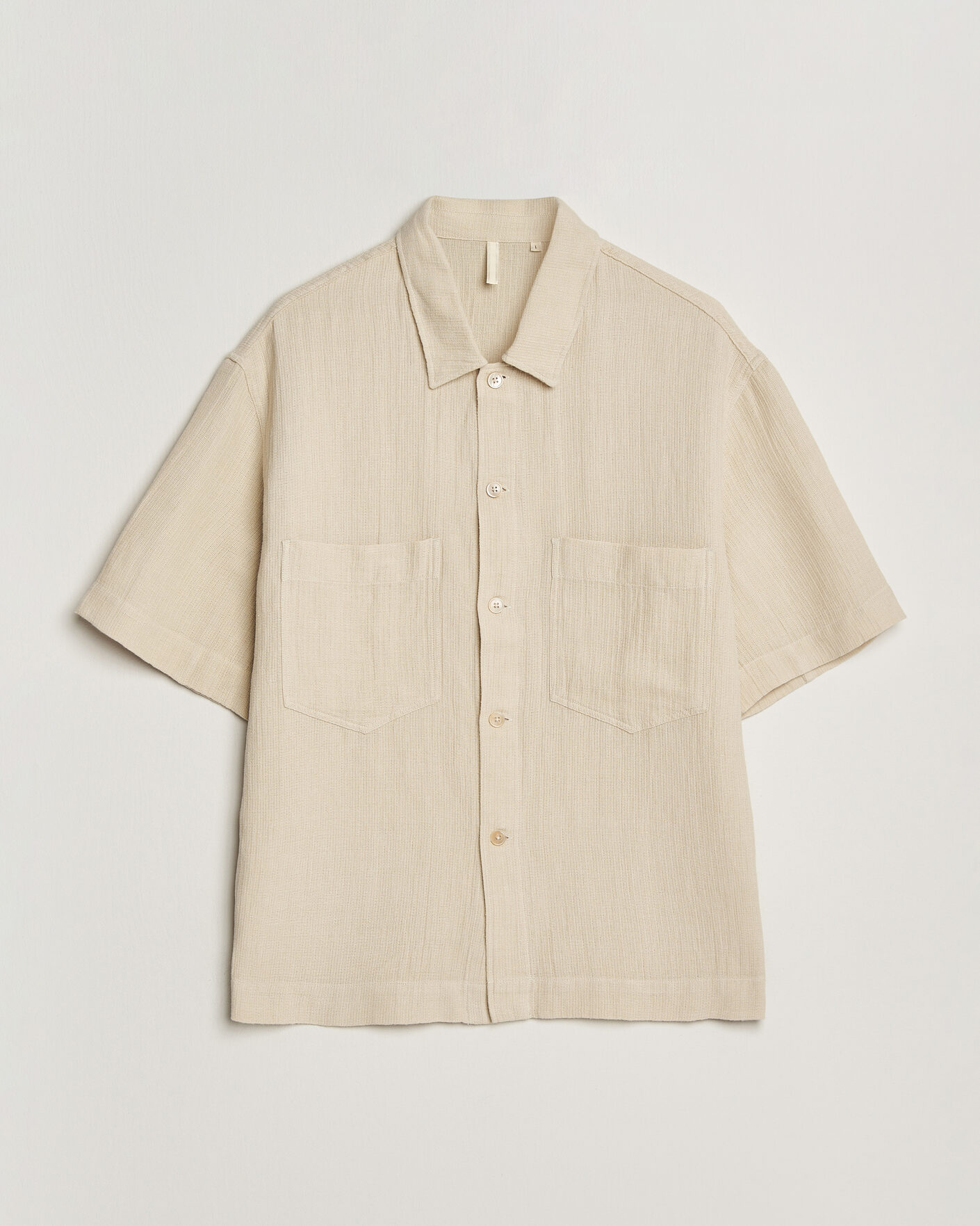 Homme | Chemises | Sunflower | Adam Short Sleeve Shirt Off White
