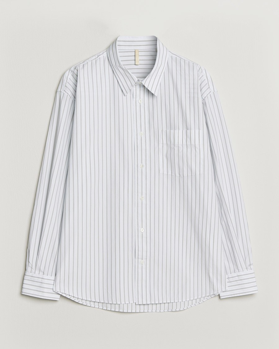 Homme | Chemises | Sunflower | New Base Shirt Blue Stripe