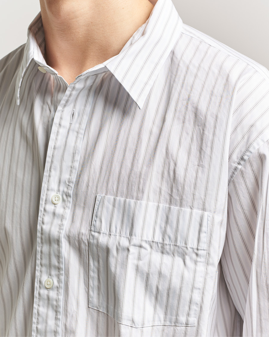 Homme | Chemises | Sunflower | New Base Shirt Blue Stripe