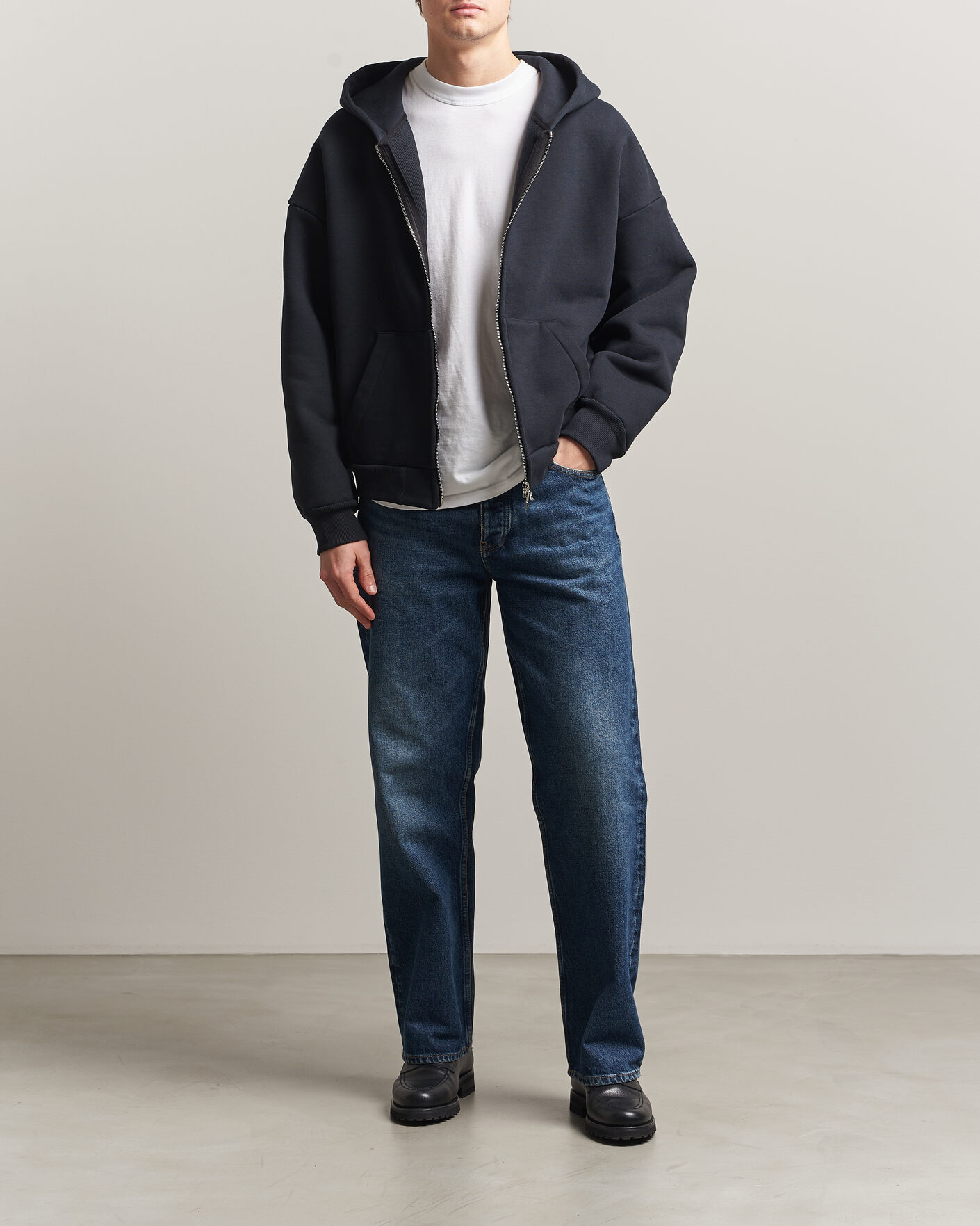 Homme | Pulls Et Tricots | Sunflower | Hooded Sweat Jacket Black