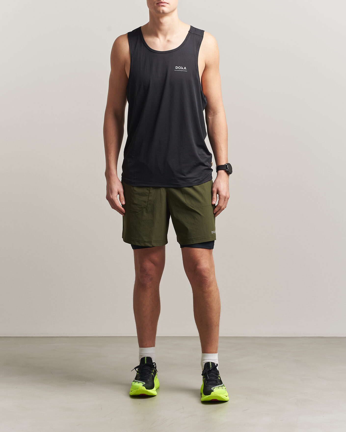 Homme | T-shirts | DOXA | Rerun Singlet Black
